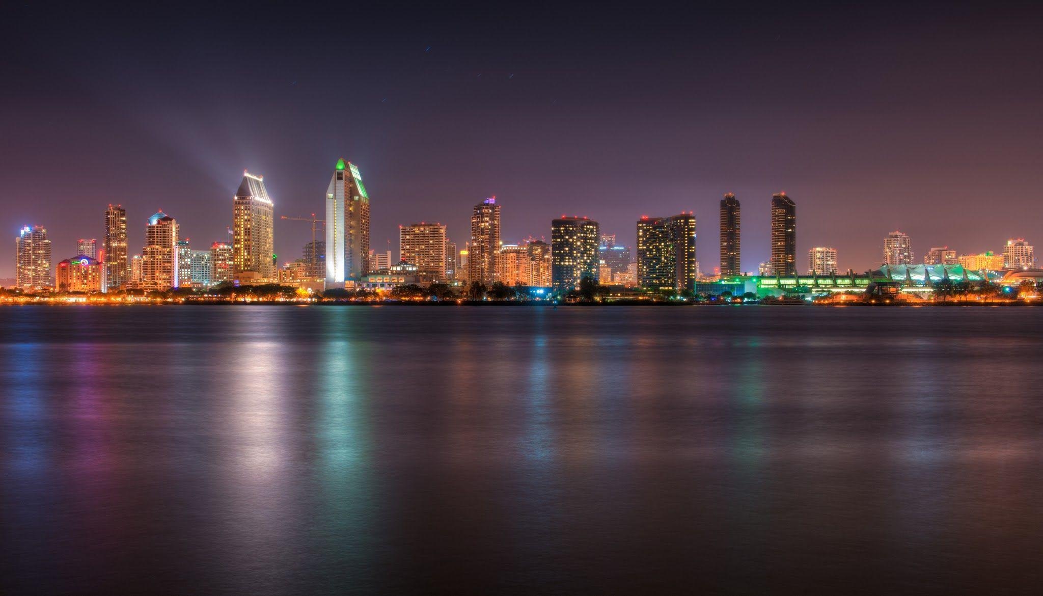 2050x1170 San Diego Skyline Widescreen HD Wallpaper. Recipes to Cook, Desktop