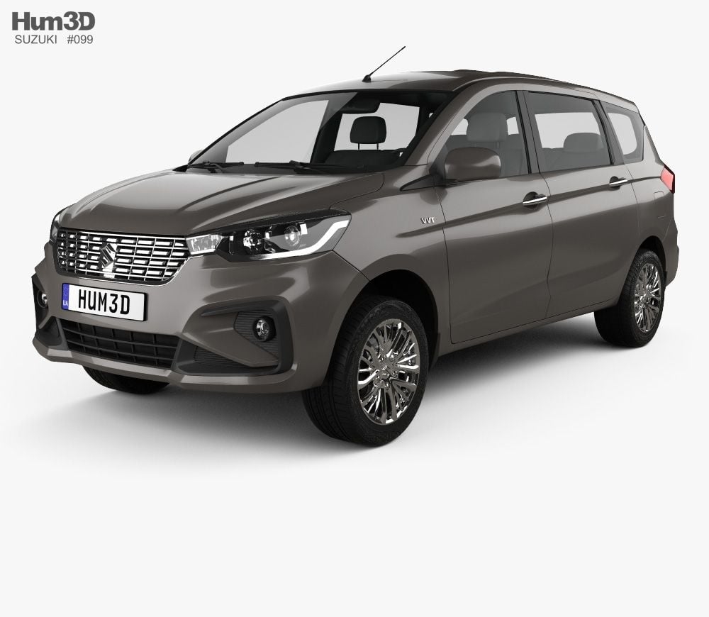 1000x870 3D model of Suzuki Ertiga GX 2018. Suzuki, Car 3D model, 3D model, Desktop