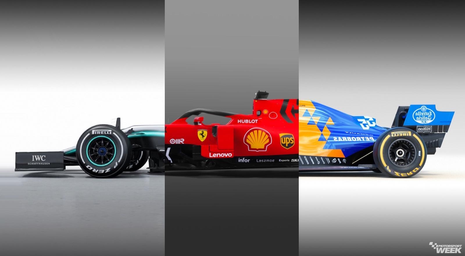 1600x880 Formula 1: Sliders: Compare the W SF90 and MCL34, Desktop