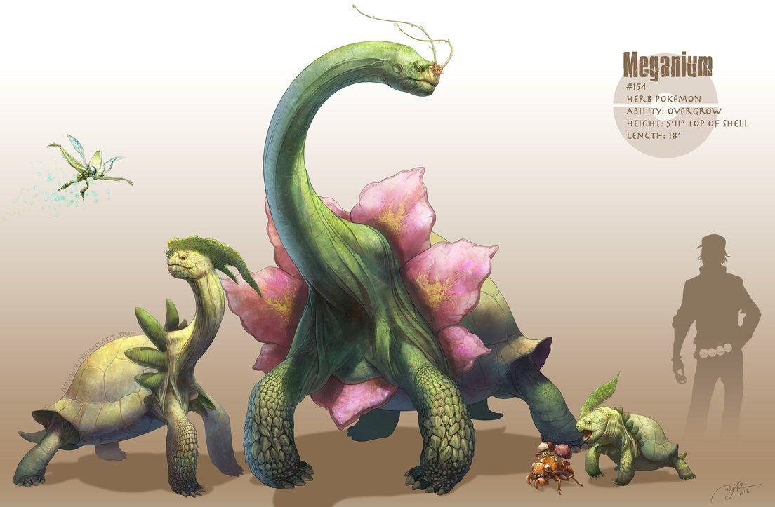 1110x730 Meganium, Desktop