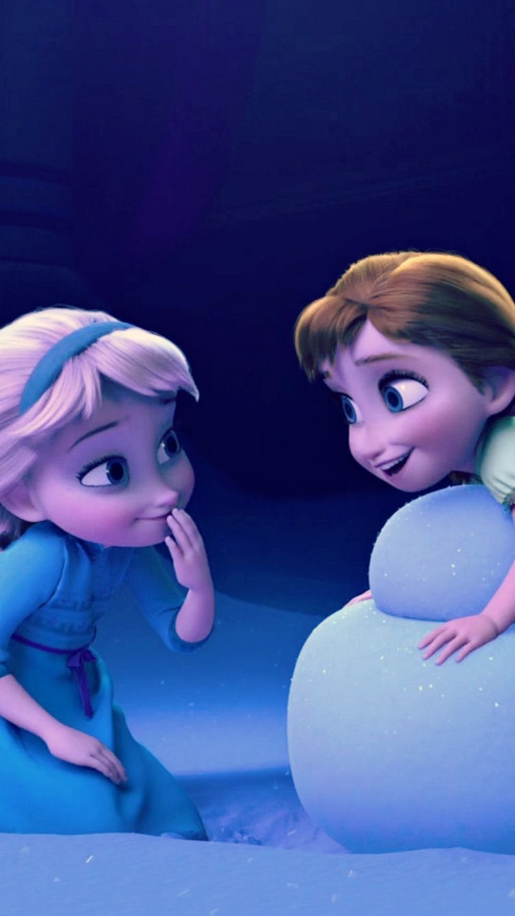 750x1340 Frozen Elsa and Anna phone wallpaper and Anna Photo, Phone