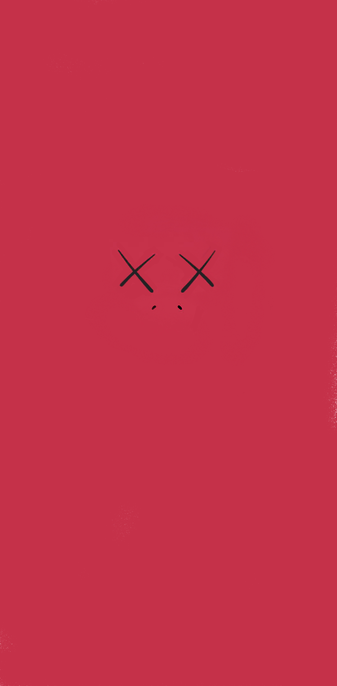 1080x2200 Kaws Red Wallpaper [], Phone