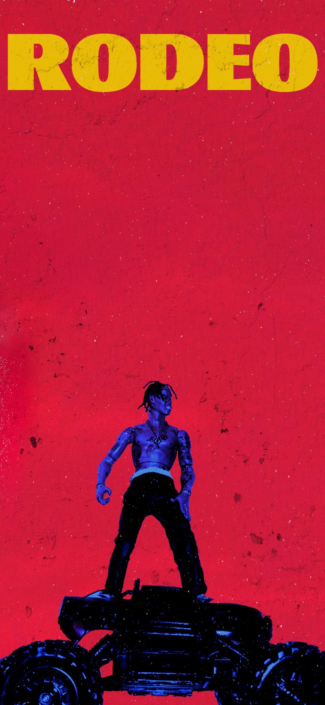 1130x2440 Might be a little bright but, Rodeo X Starboy wallpaper I made, Phone