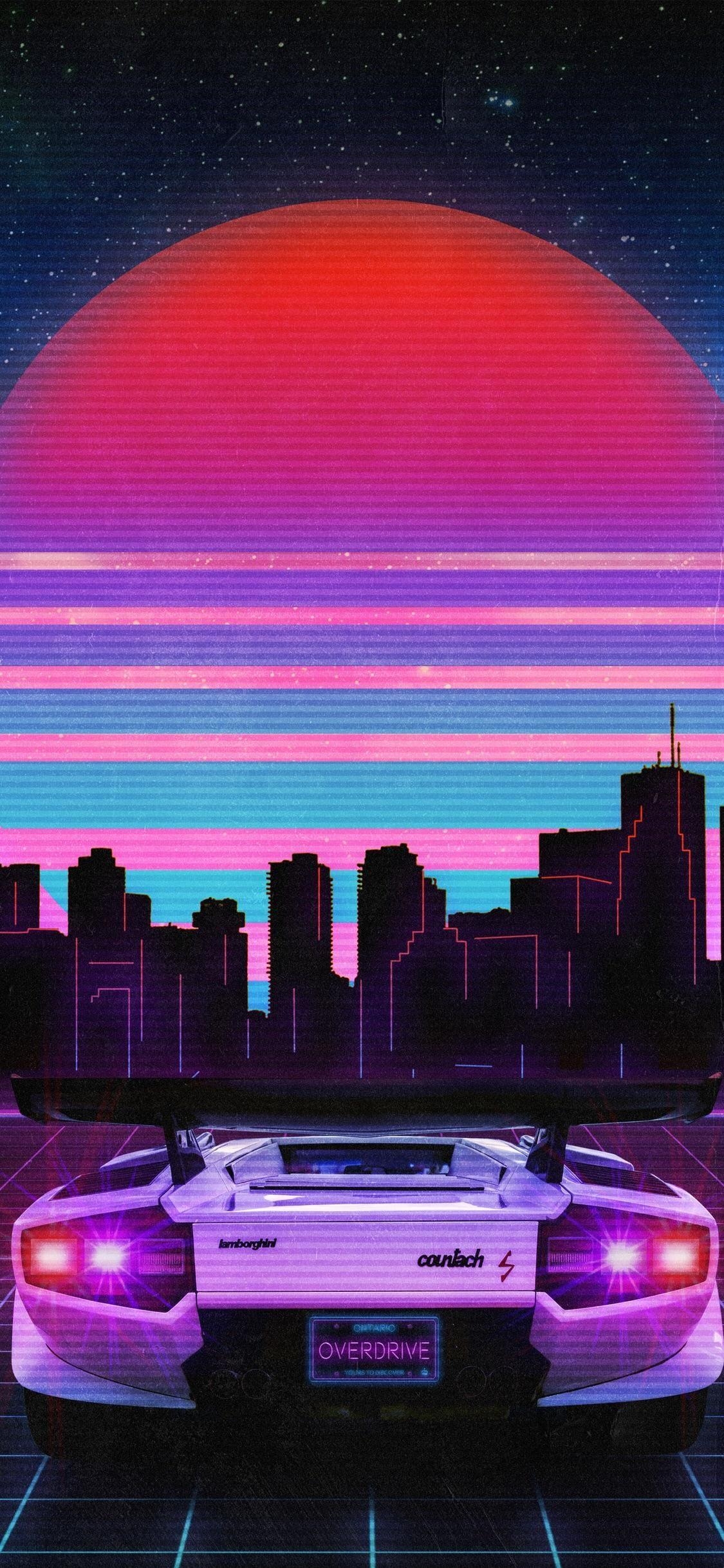 1130x2440 Synthwave. Vaporwave wallpaper, Retro waves, Vaporwave, Phone