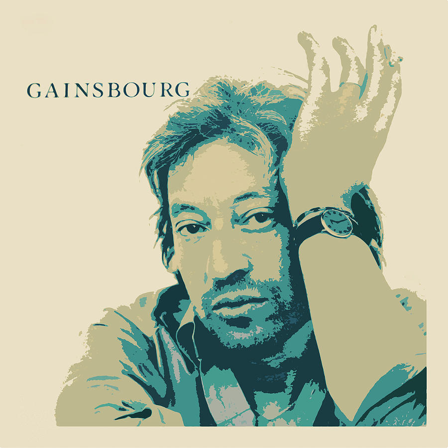 900x900 Serge Gainsbourg Digital Art, Phone