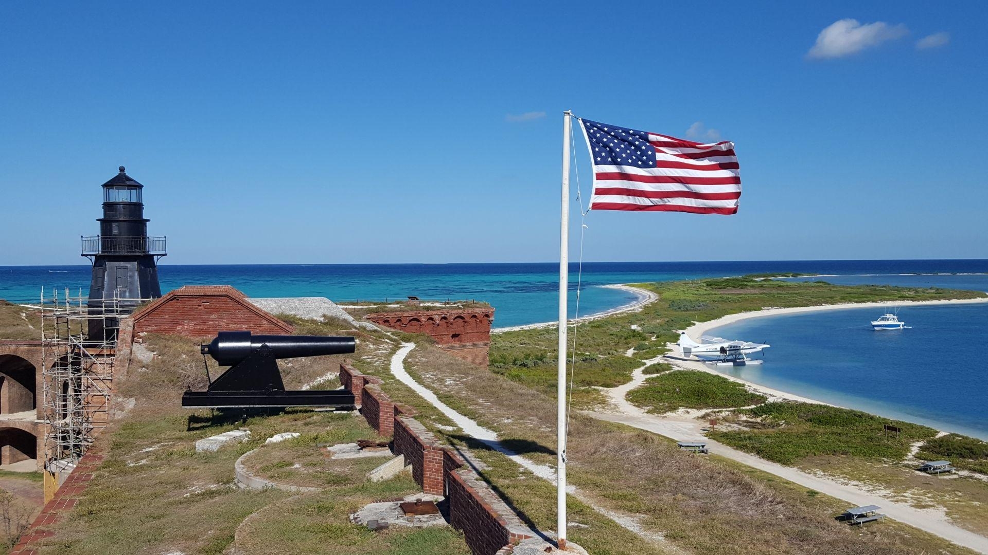 1920x1080 Remote Camping at Dry Tortugas National Park. National Park, Desktop