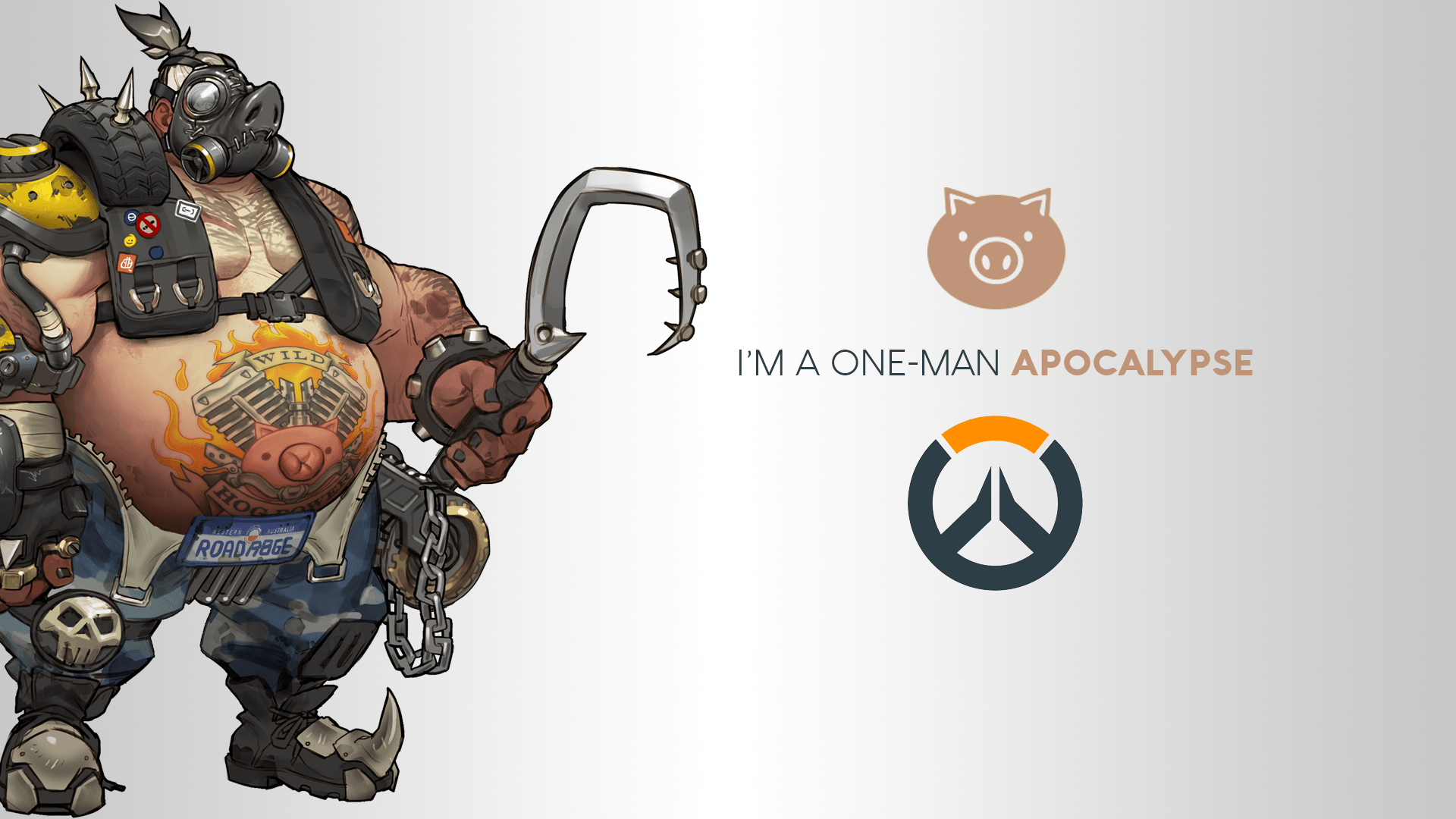 1920x1080 Download HD DXHHH101 (Author), Roadhog, Mako Rutledge, Blizzard, Desktop