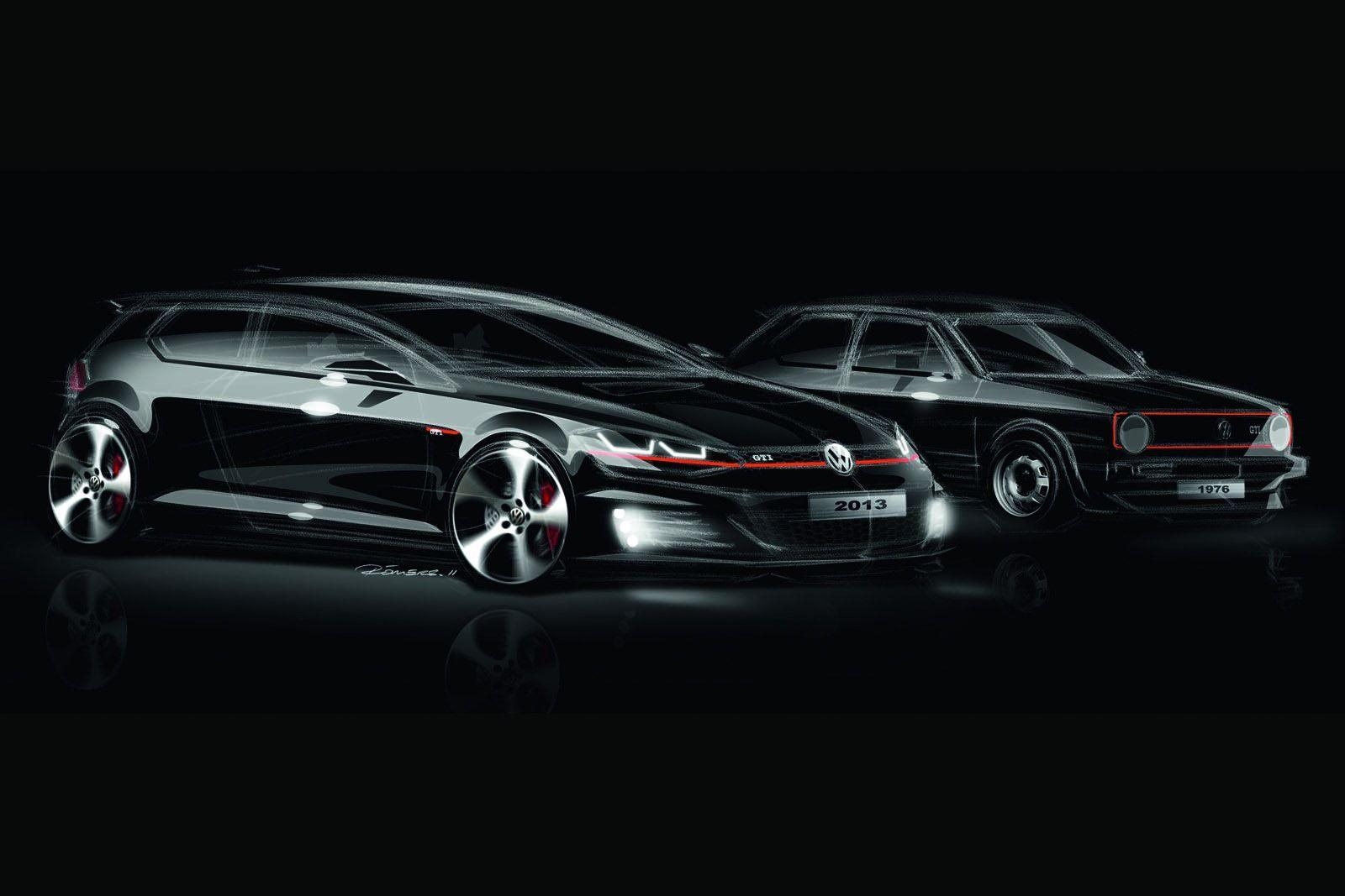 1600x1070 Volkswagen Golf GTI Mk7 2013 photo 97112 picture at high resolution, Desktop