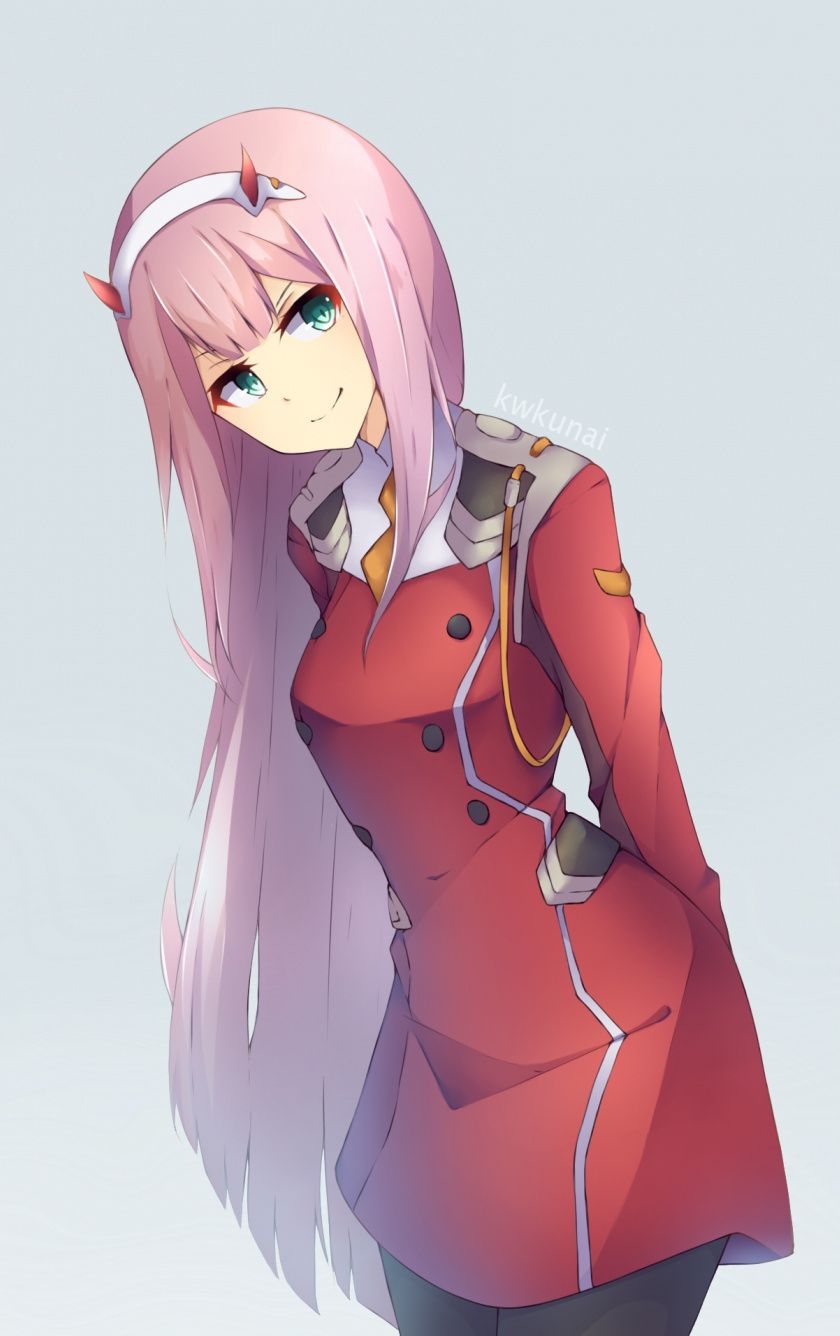 840x1340 Zero Two HD Wallpaper For Phone, Phone