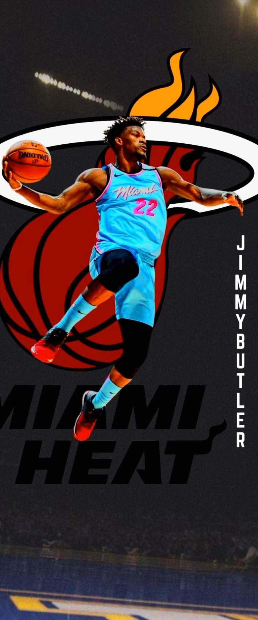 1070x2560 Jimmy Butler iPhone Wallpaper 4k, Phone