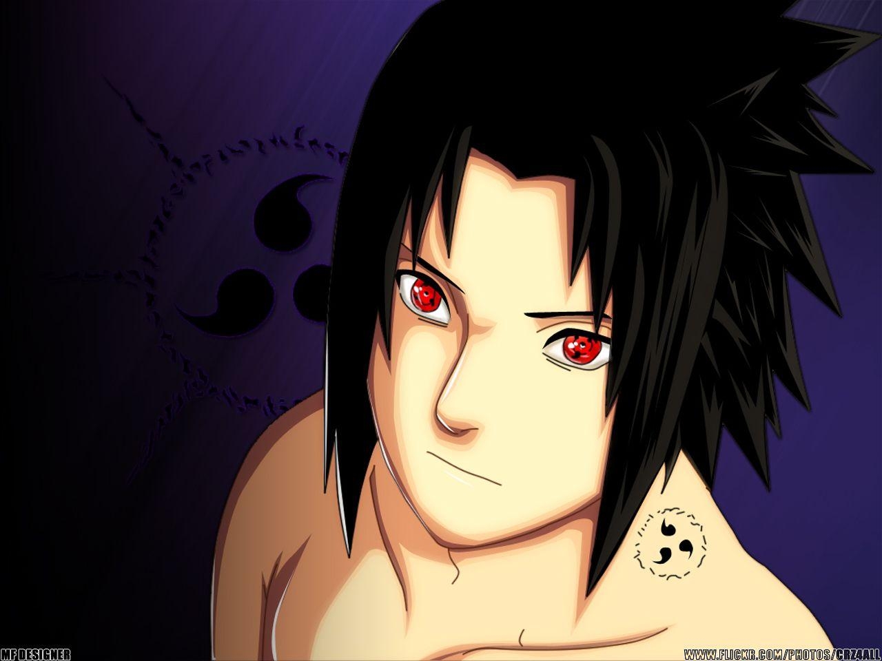 1280x960 Uchiha Sasuke. naruto black wallpaper, Desktop