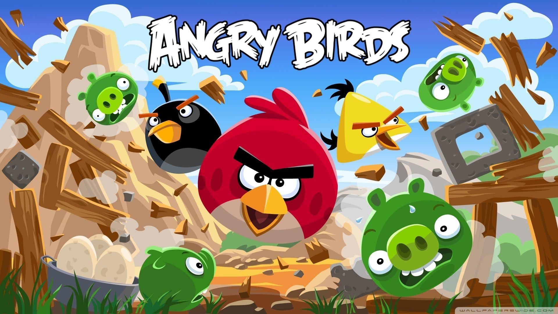 1920x1080 Angry Birds New Version HD desktop wallpaper, Widescreen, High, Desktop