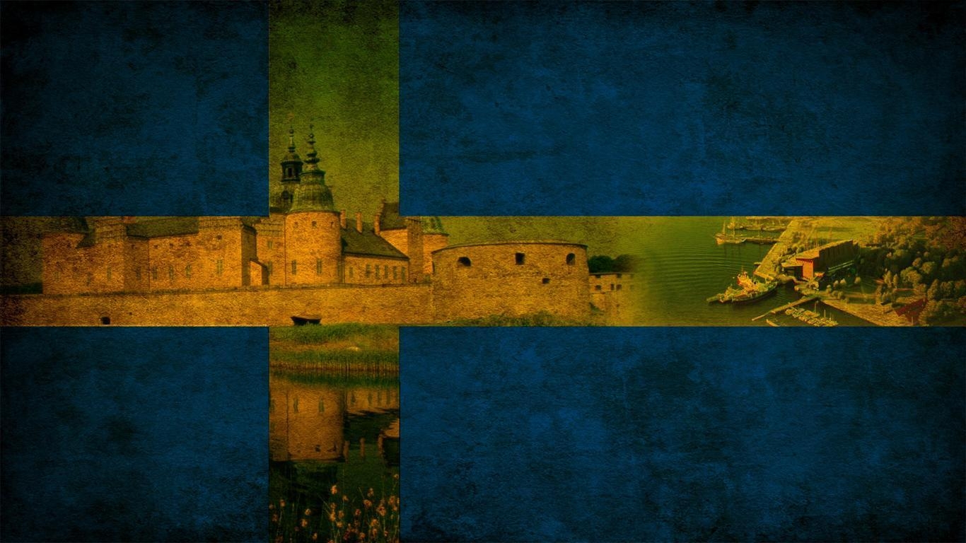 1370x770 Sweden Flag Wallpaper Wallpaper, Desktop