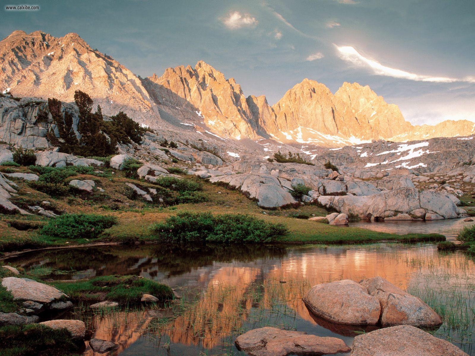 1600x1200 Nature: Dusy Basin And The Palisades Kings Canyon National Park, Desktop