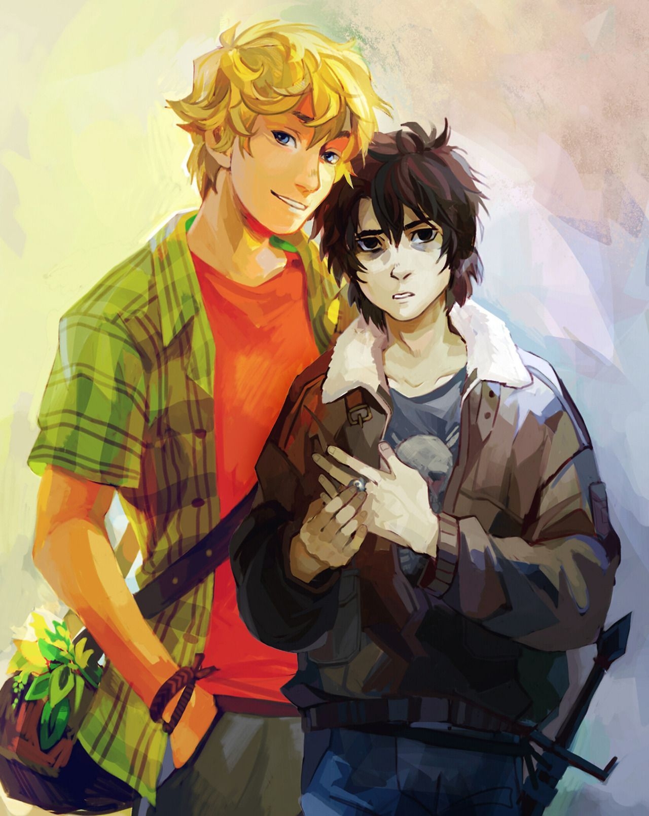 1280x1610 Viria Solangelo official PJO art commissioned, Phone