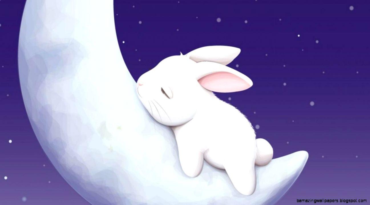 1300x730 Cute Anime Bunny Wallpaper, Desktop