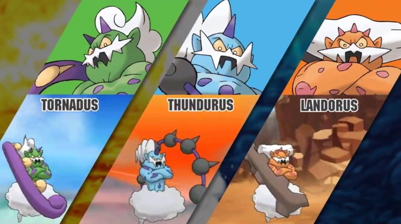 1280x720 Tornadus, Thundurus, and Landorus will catchable in Pokemon Omega, Desktop