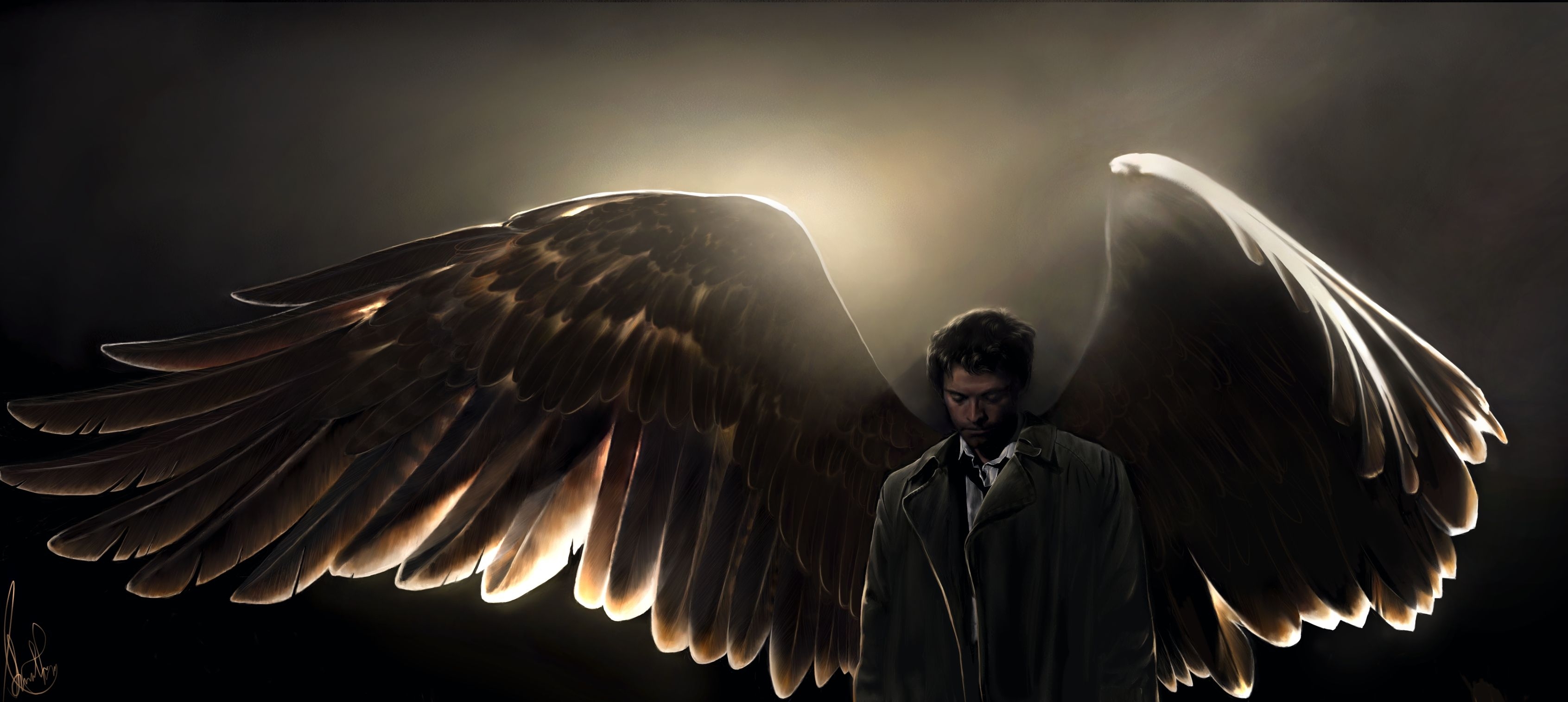 3390x1520 Supernatural Laptop Wallpaper, Dual Screen