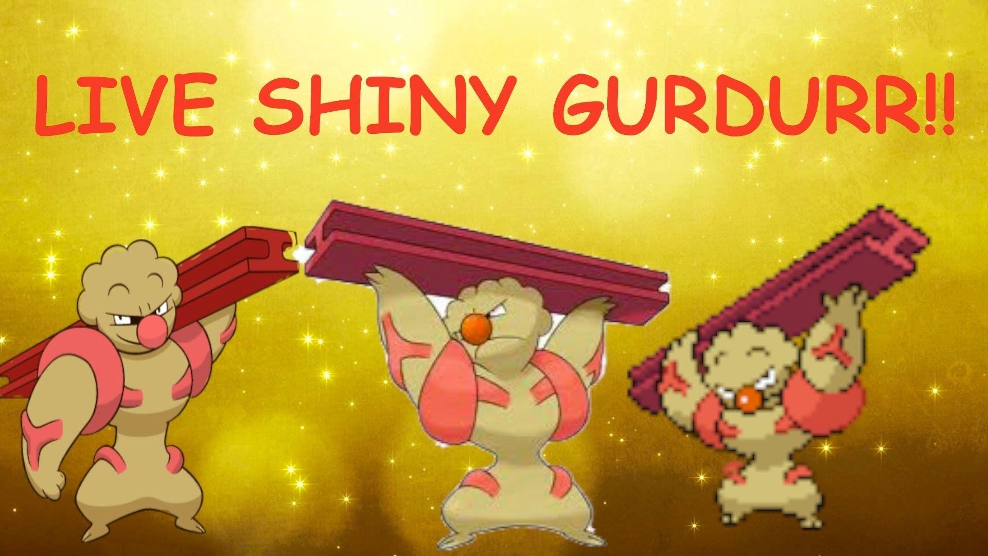 1920x1080 First LIVE On YouTube!!! Shiny Gurdurr in Pokemon Y after 704, Desktop