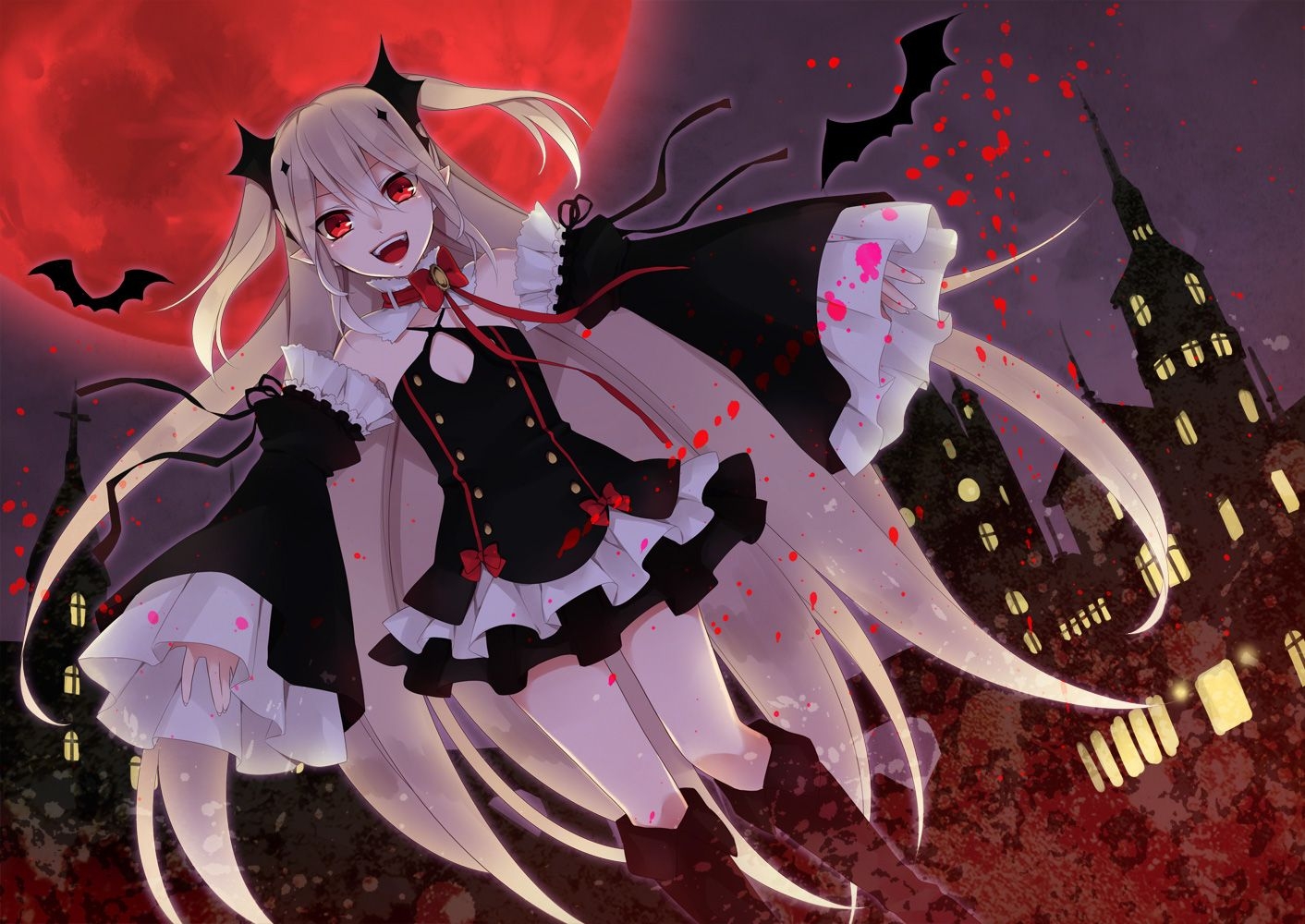 1420x1000 Krul Tepes no Seraph Anime Image Board, Desktop