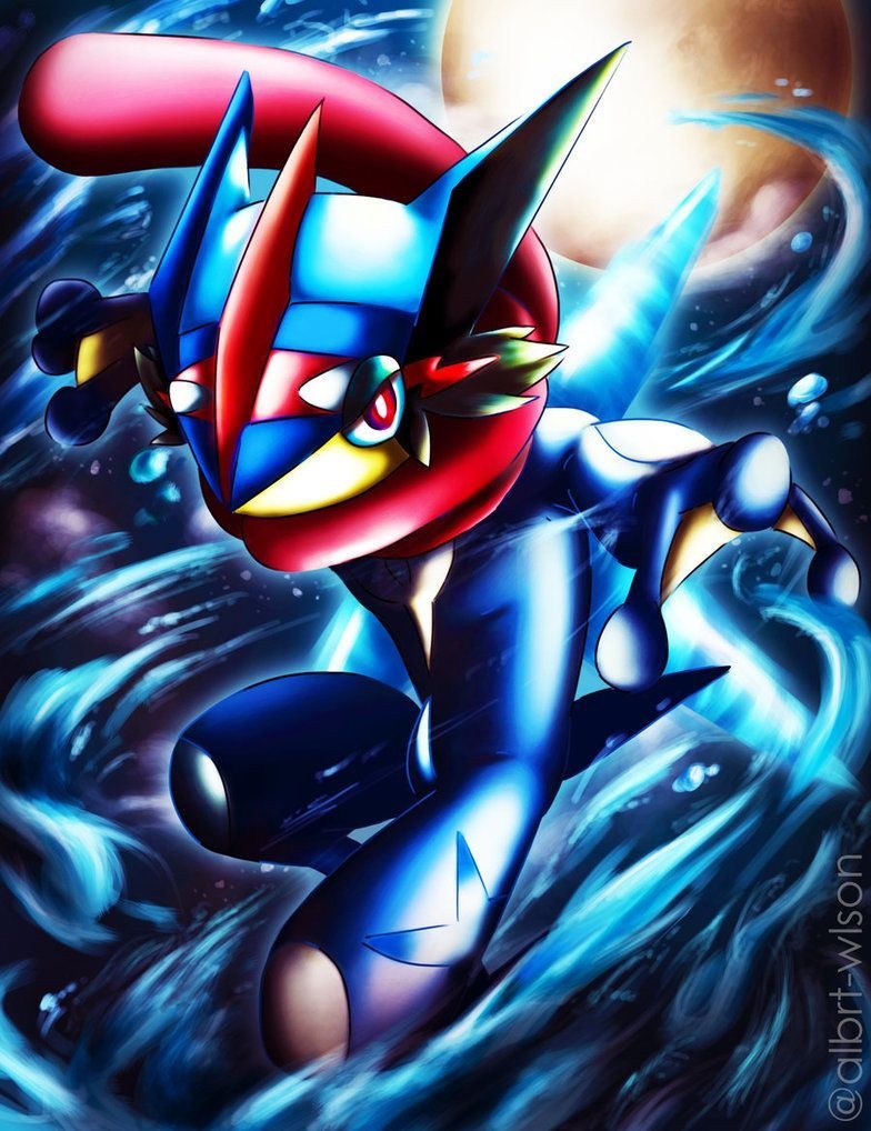 790x1020 Ash Greninja, Phone