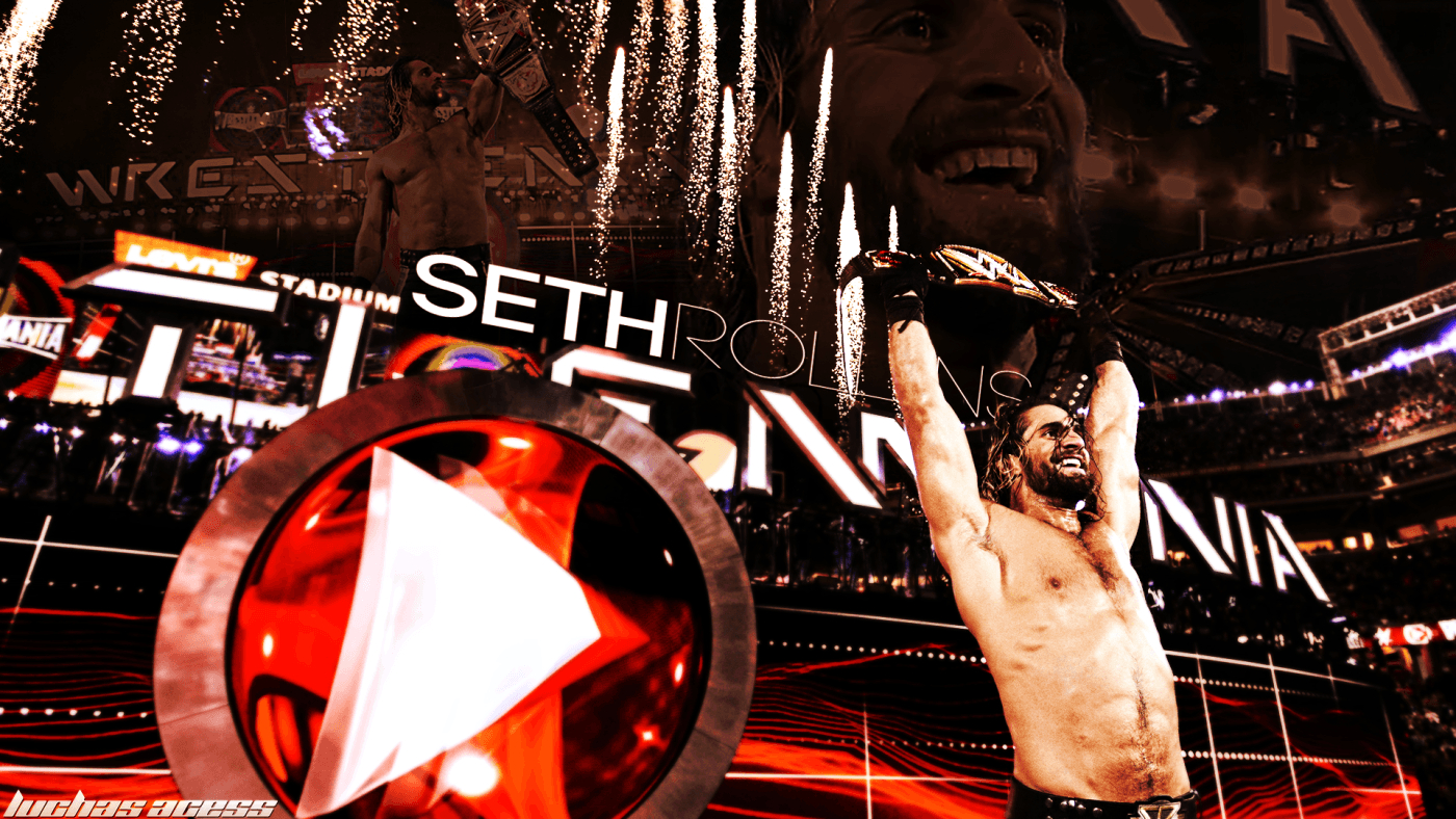 1400x790 Wallpaper Seth Rollins WrestleMania 31, Desktop