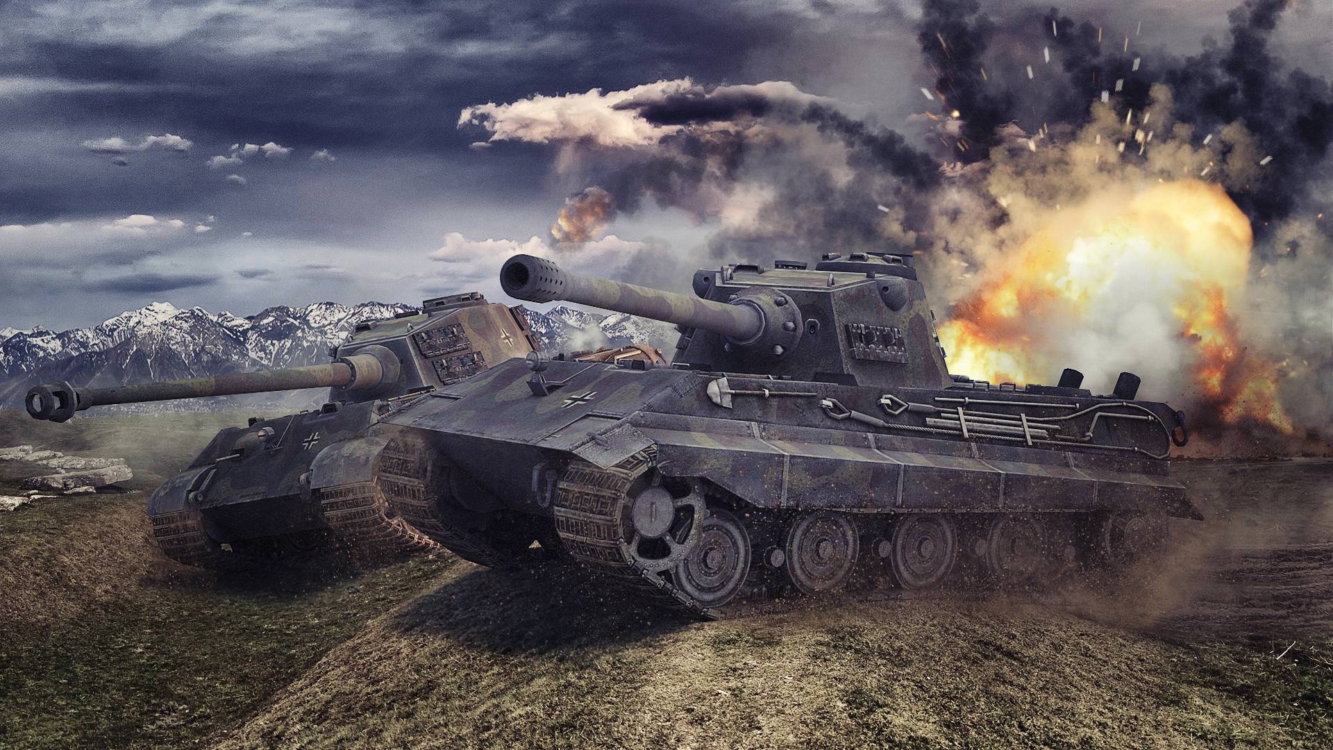 1920x1080 image For > Tiger 2 Tank, Desktop