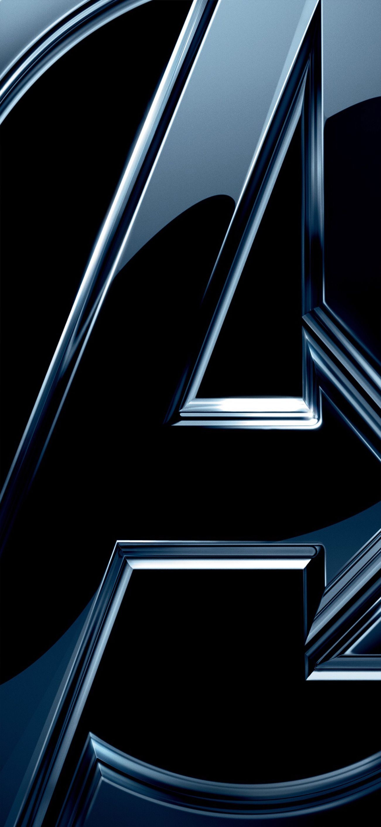 1310x2820 Avengers Logo, Phone