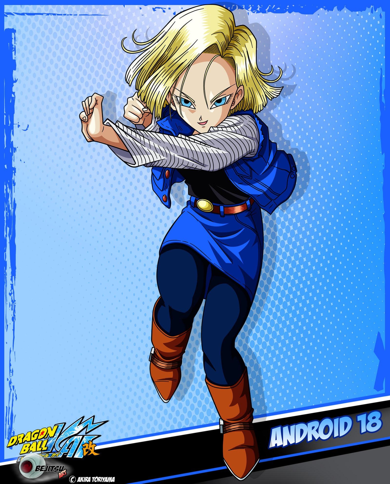 1600x1990 Android 18 Wallpaper, Phone