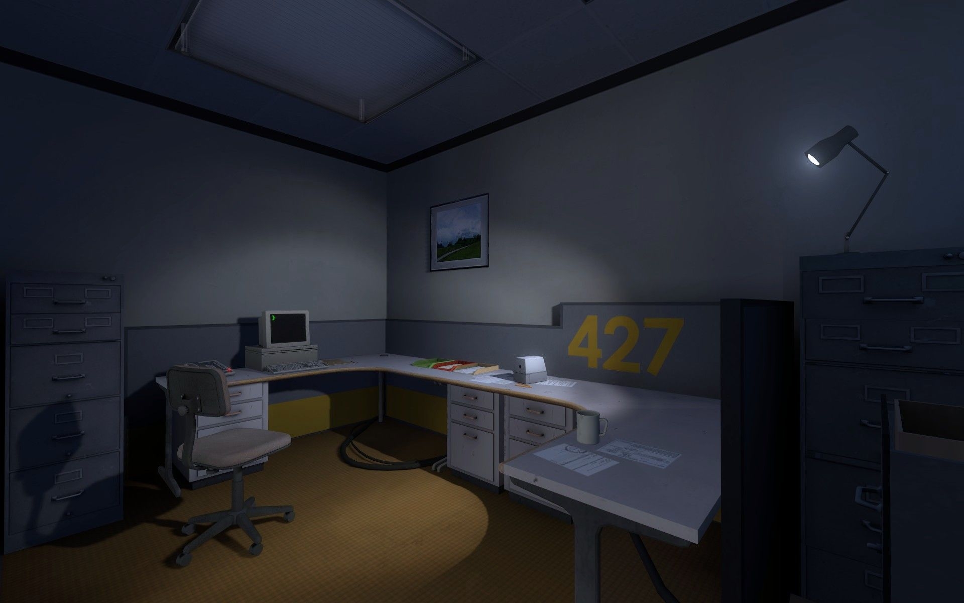 1920x1200 Breaking Out of the Routine: Player Agency in The Stanley Parable, Desktop