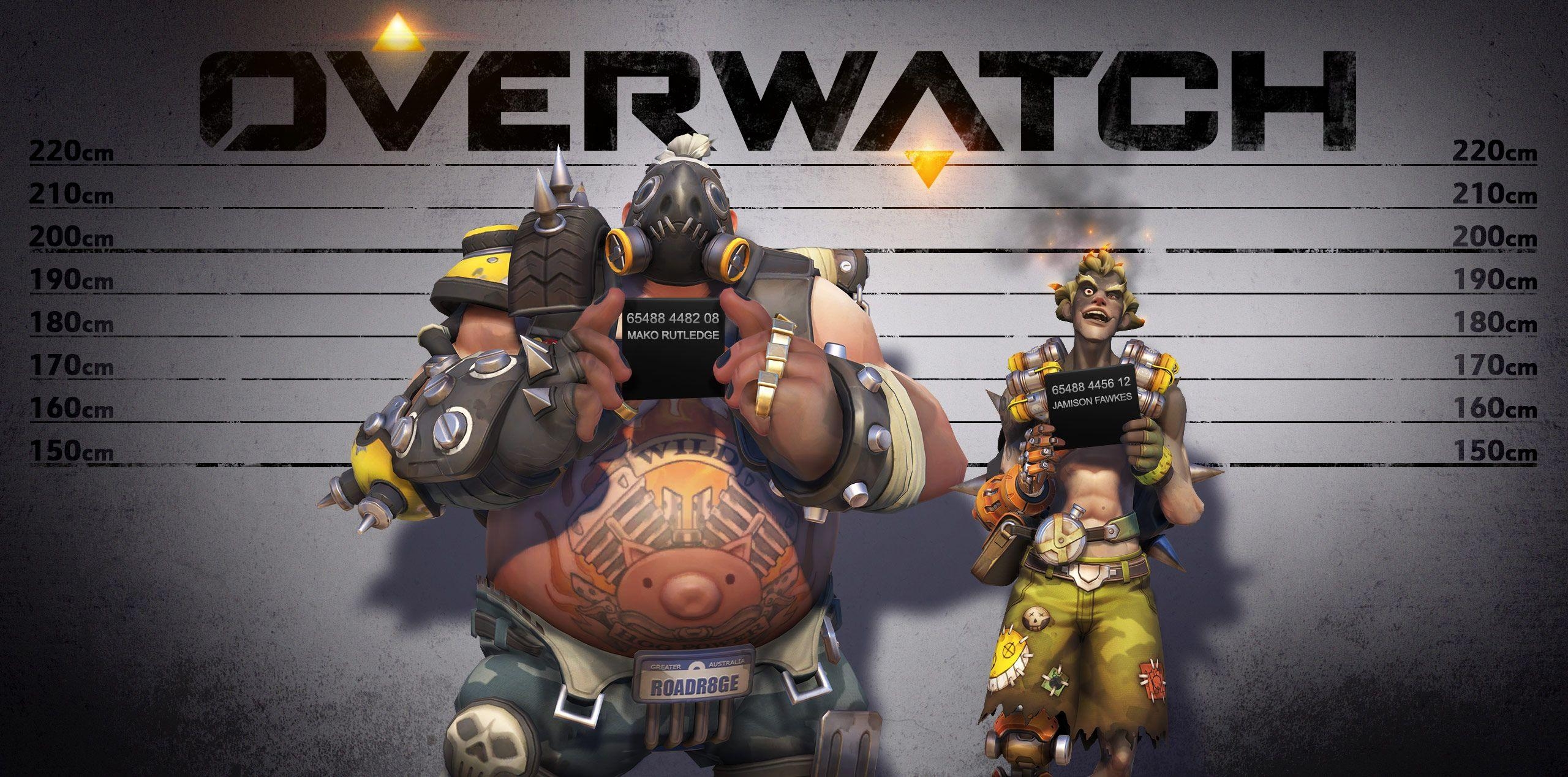 2560x1270 Roadhog (Overwatch) HD Wallpaper, Dual Screen