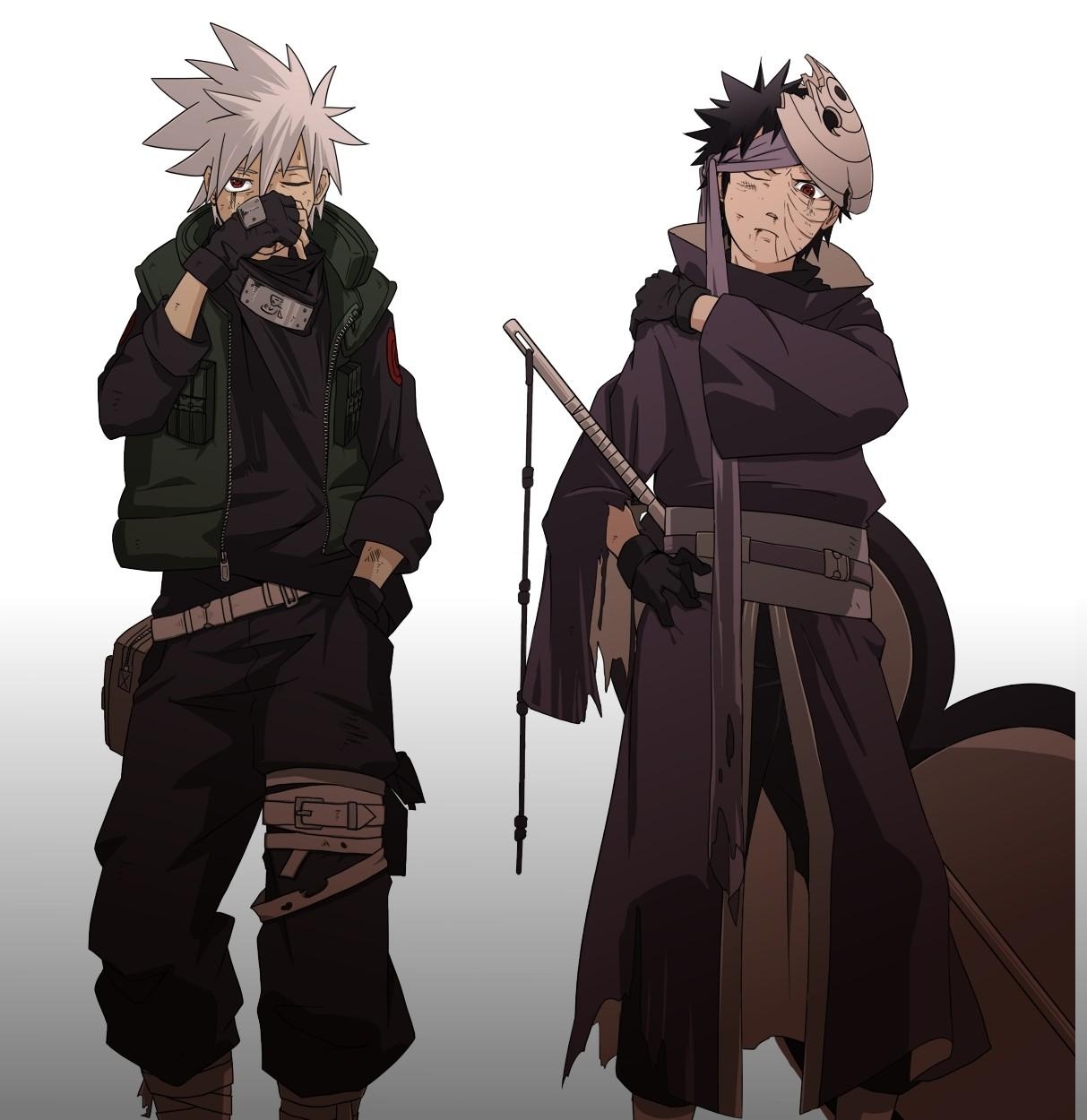 1220x1250 Obito And Rin Wallpaper, Phone