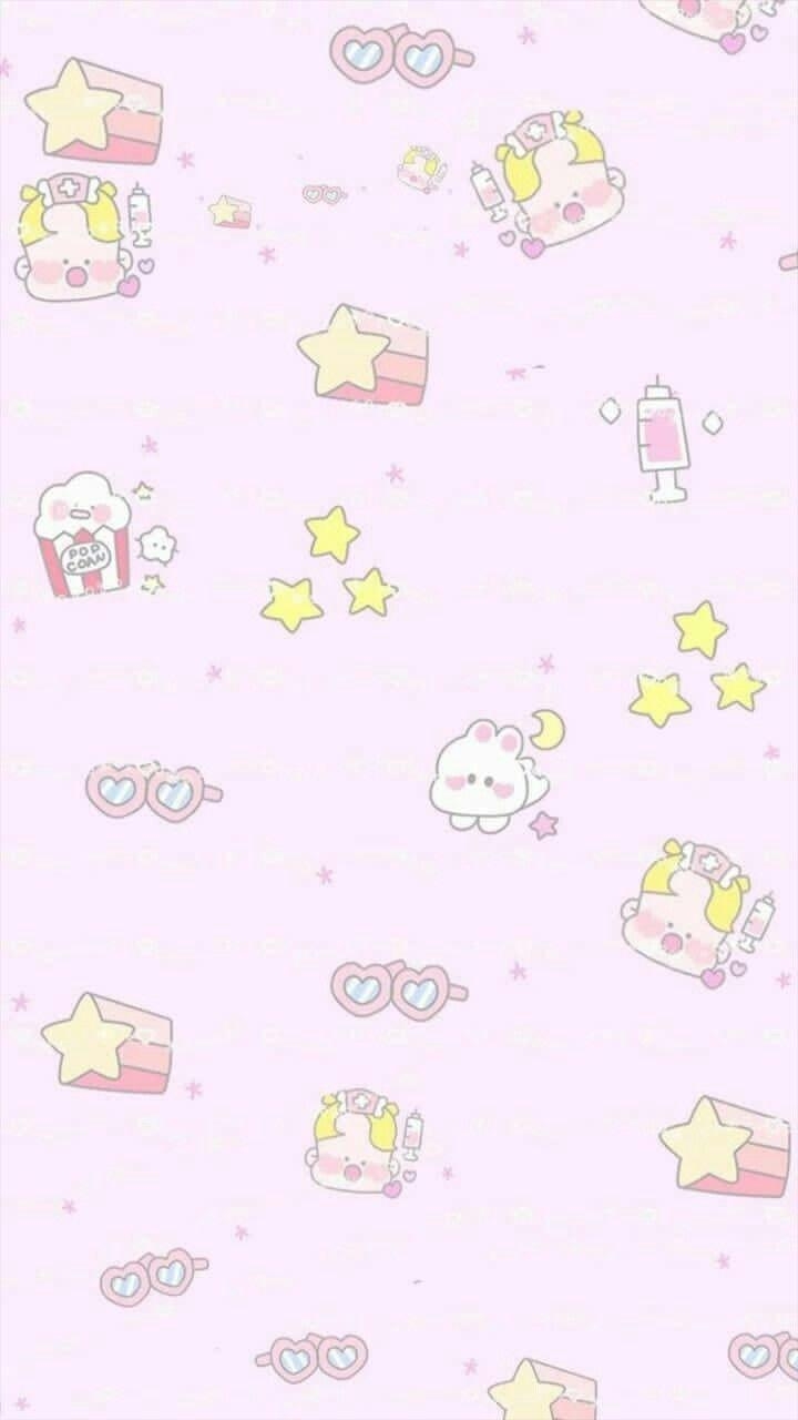 720x1280 Wallpaper Kawaii. Cute pastel wallpaper, Pastel iphone wallpaper, Cute pastel background, Phone