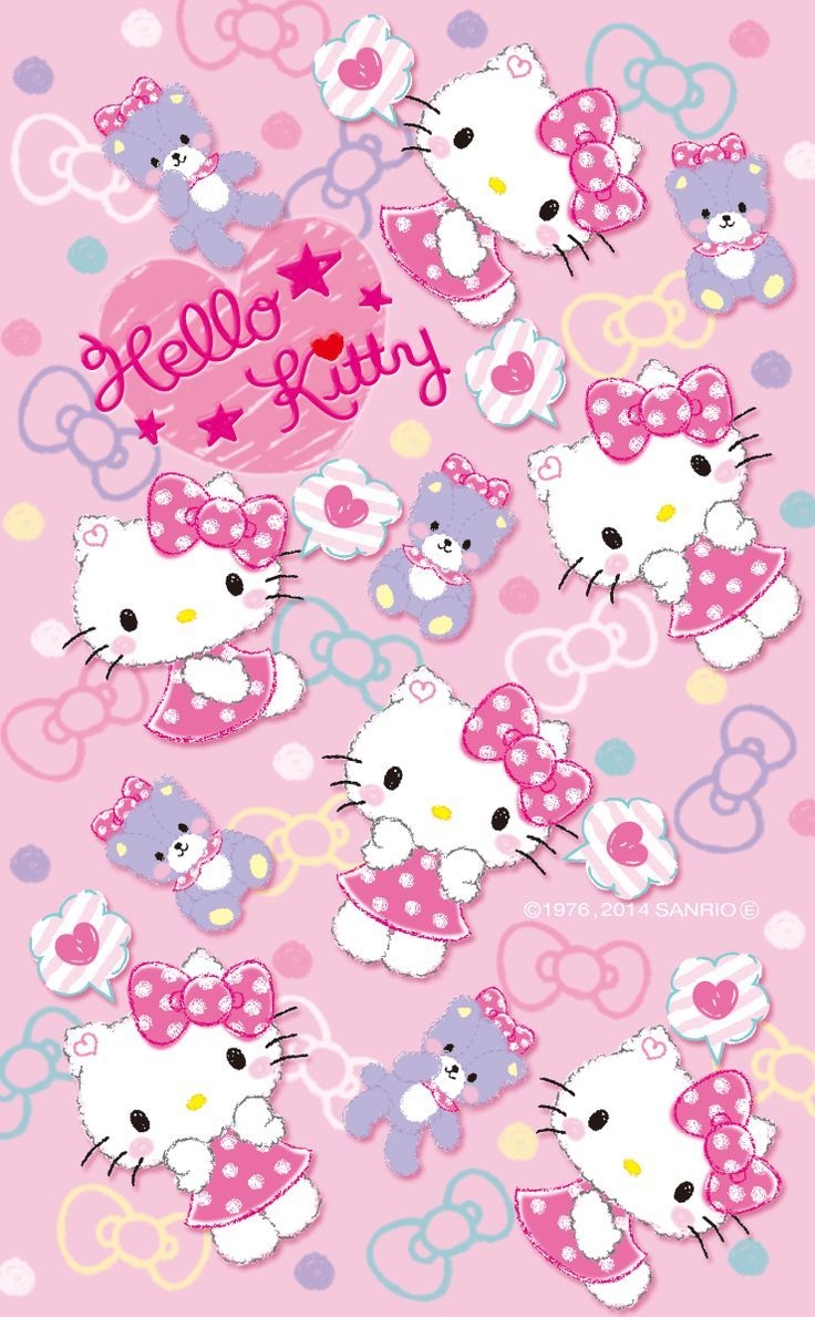 740x1190 Hello Kitty Pink Wallpaper, Phone