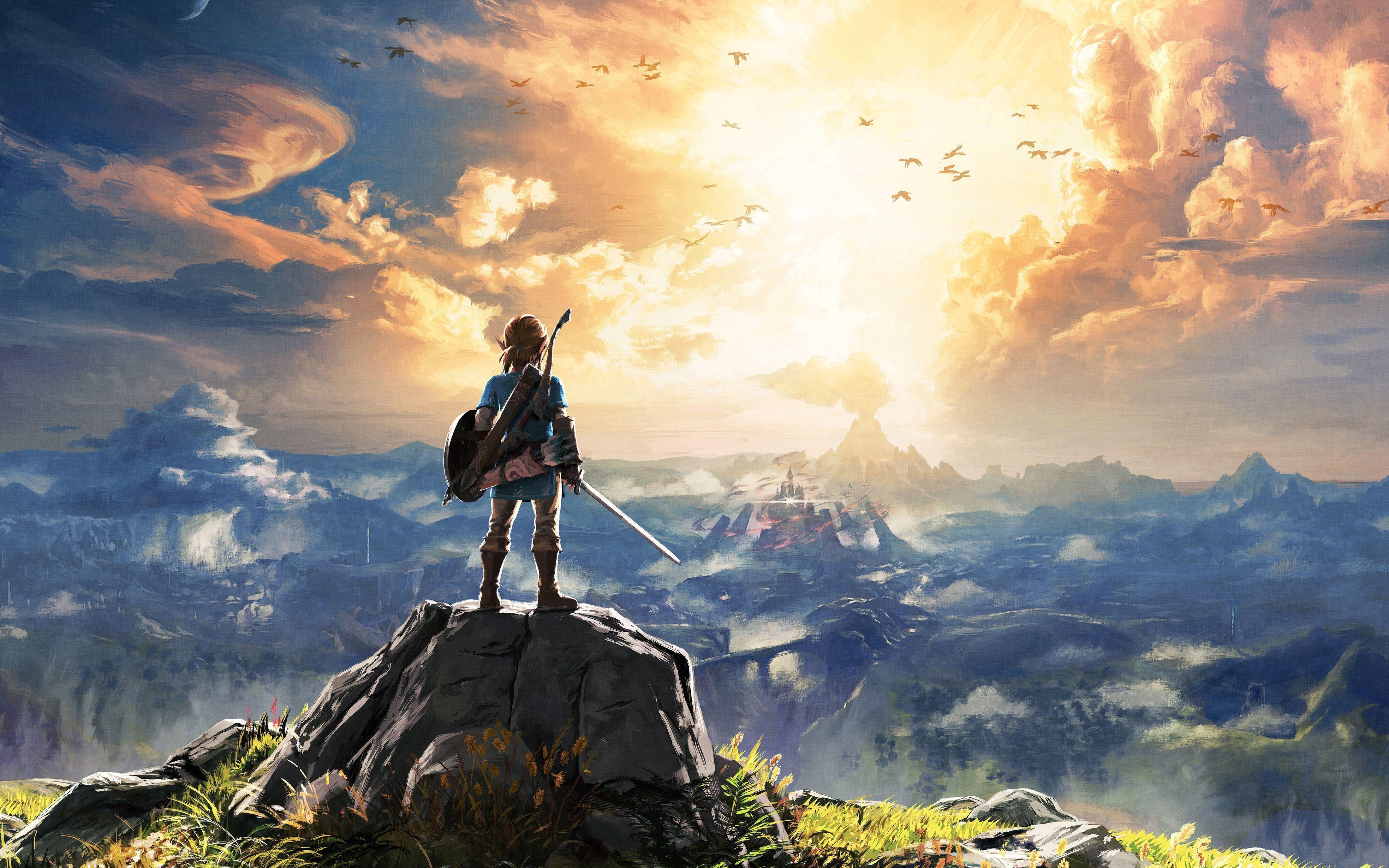 4400x2750 The Legend of Zelda Breath of the Wild 4K Wallpaper, Desktop