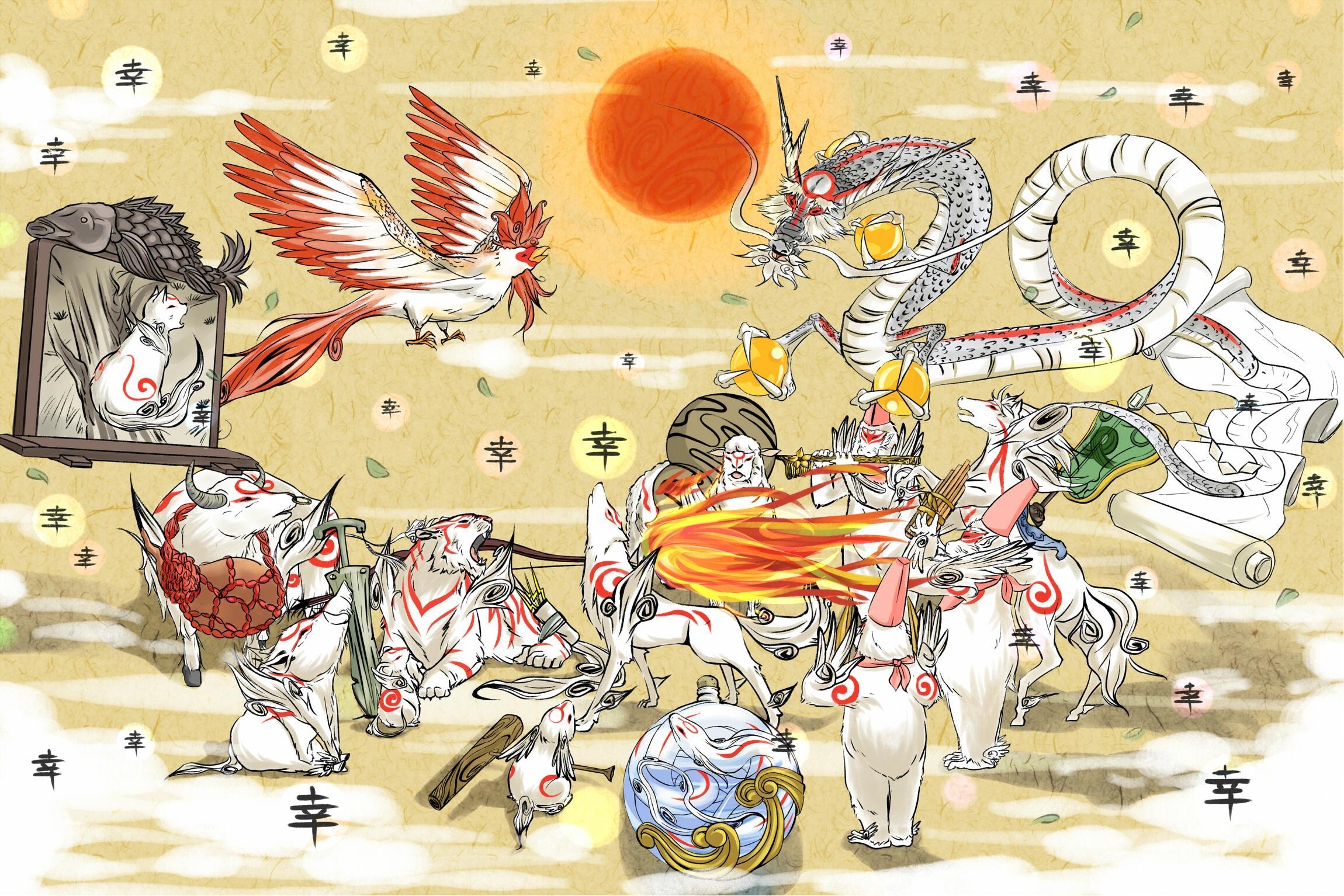 2300x1540 Computer Wallpaper, Desktop Background Okami, 668.38 KB, Desktop