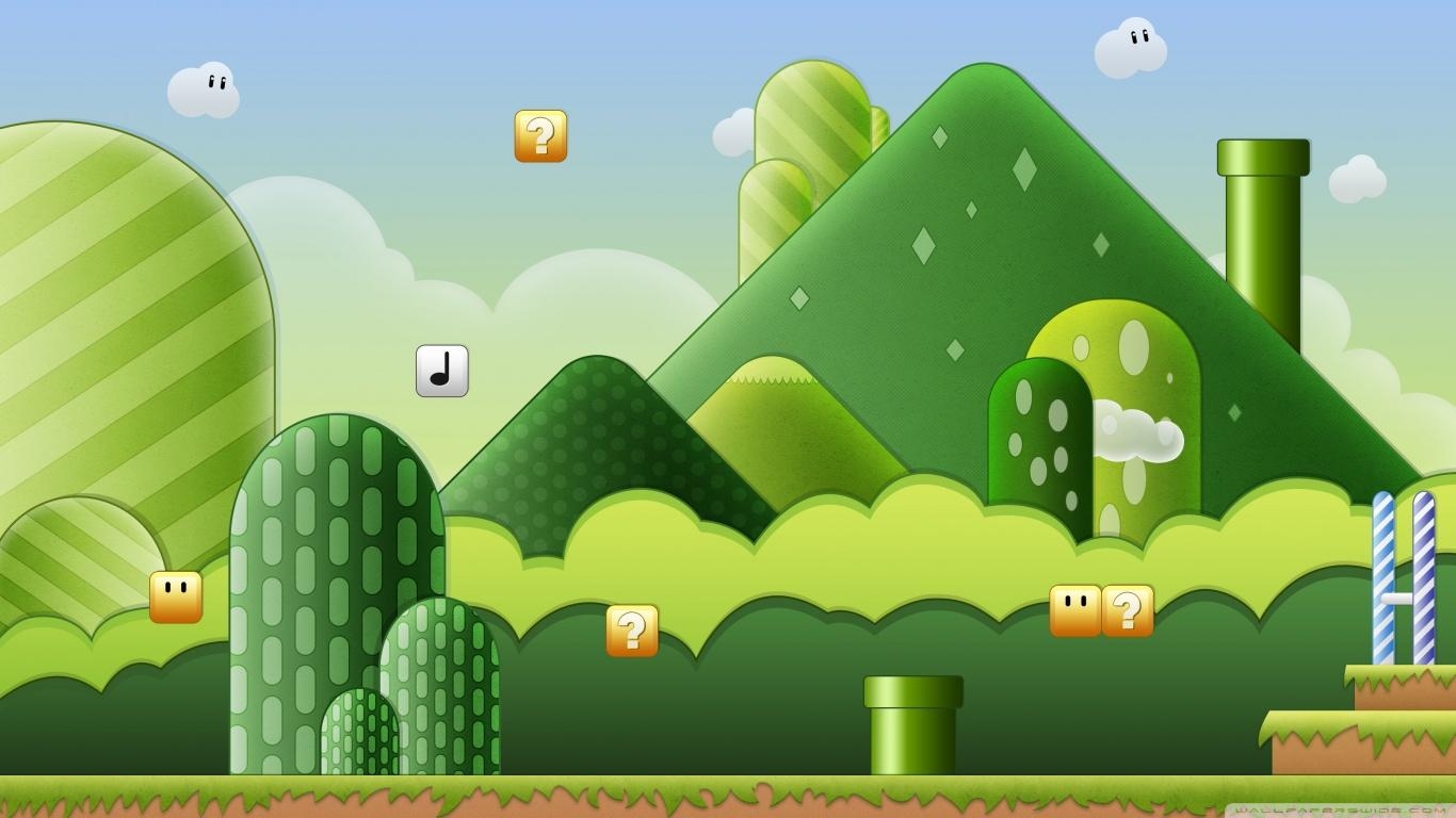 1370x770 Super Mario Bros HD Wallpaper. Best Wallpaper Background, Desktop