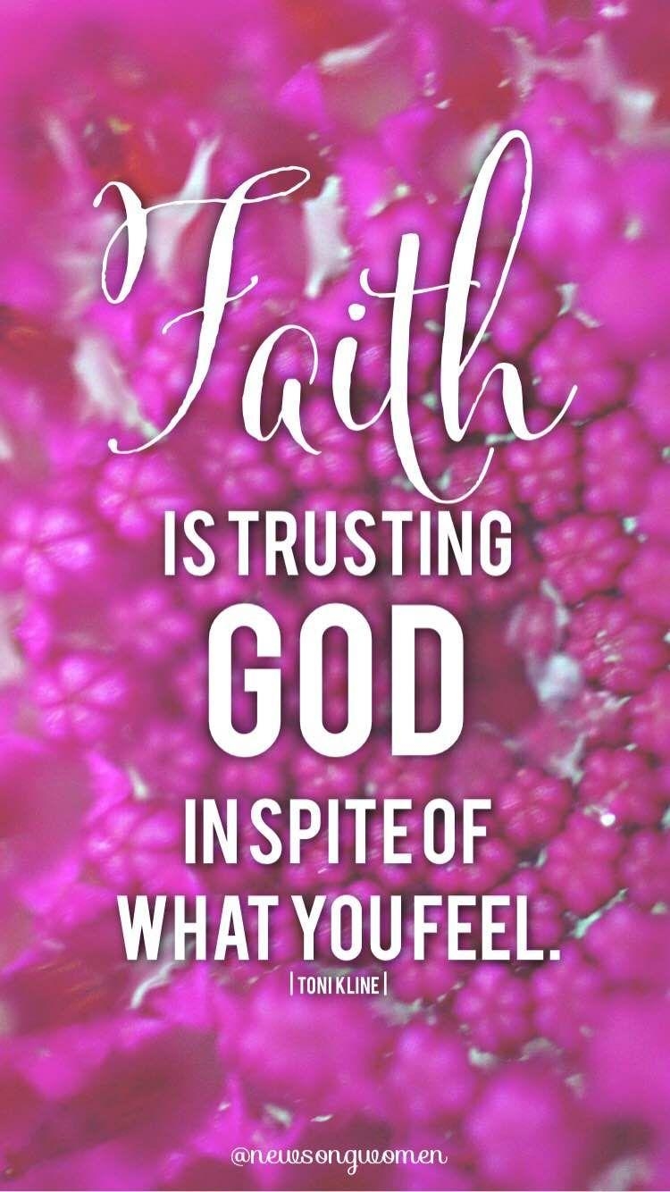 750x1340 FREE IPhone IPad Digital Wallpaper. Faith Is Trusting God, Phone