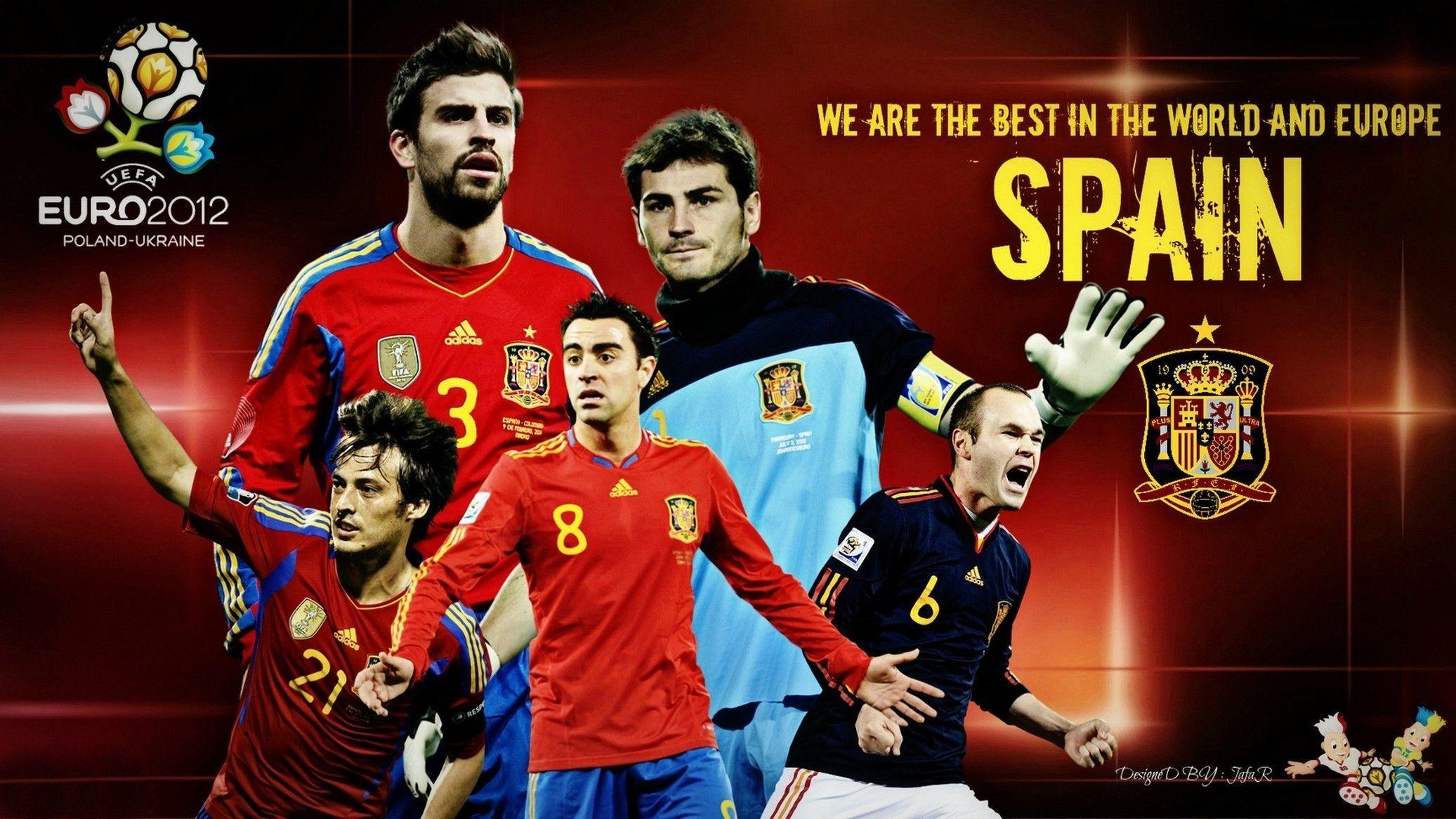 2080x1170 Spain National Team Wallpaper 2018, Desktop