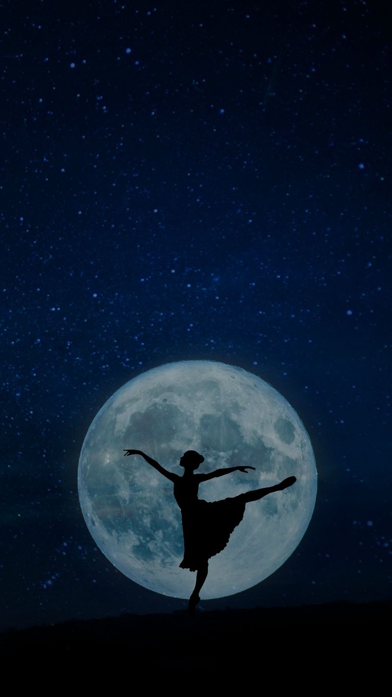 800x1420 Download wallpaper  ballerina, Phone