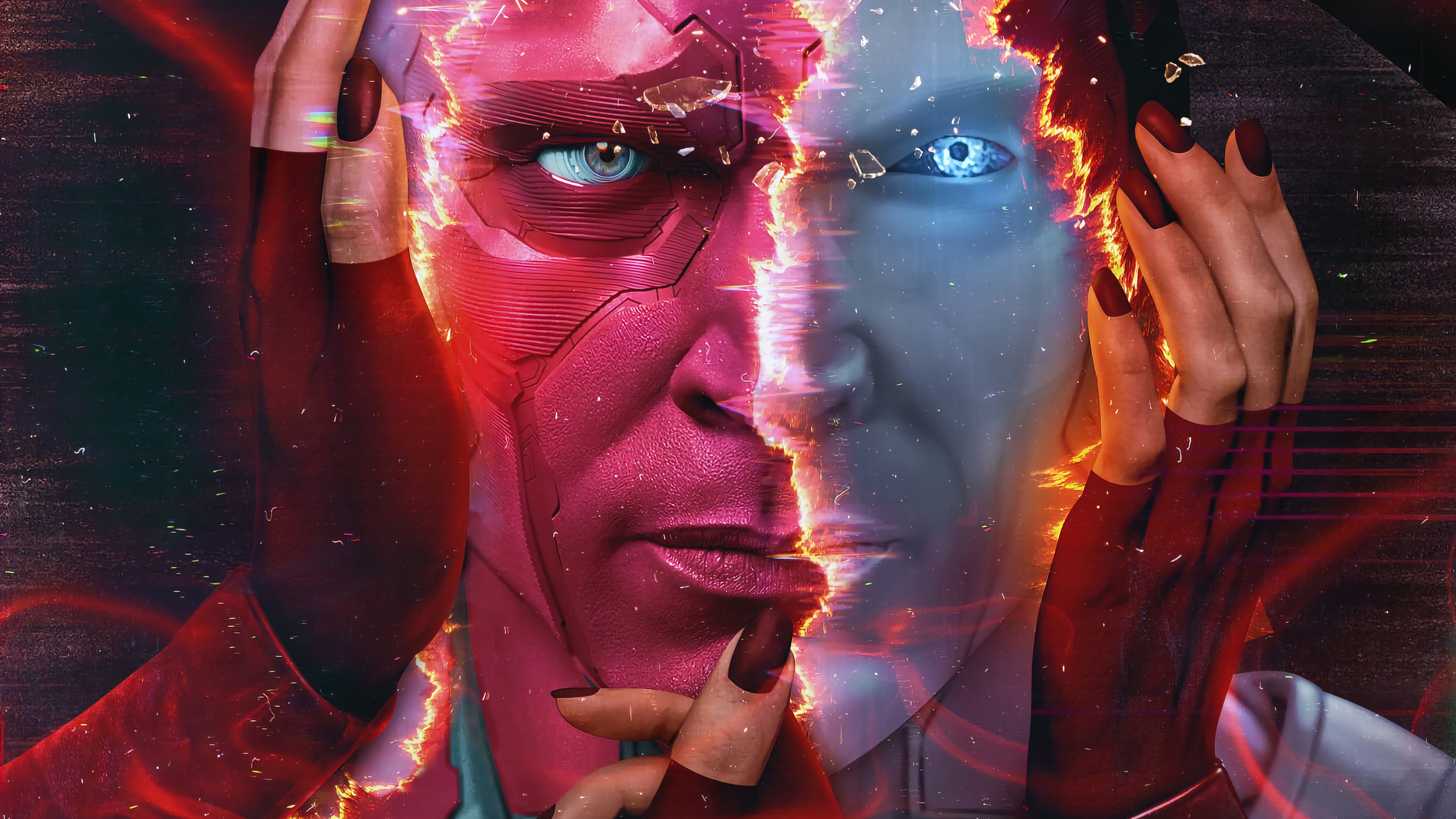 3840x2160 vision, wandavision, marvel, tv series, 4k, pc Gallery HD Wallpaper, Desktop