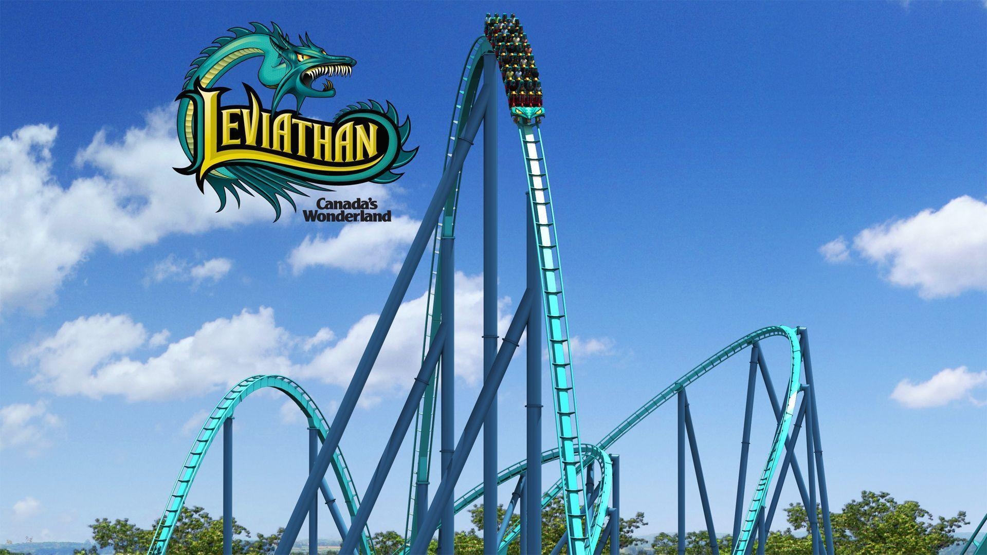 1920x1080 leviathan Drop Roller Coaster Canadas Wonderland Wallpaper. HD, Desktop