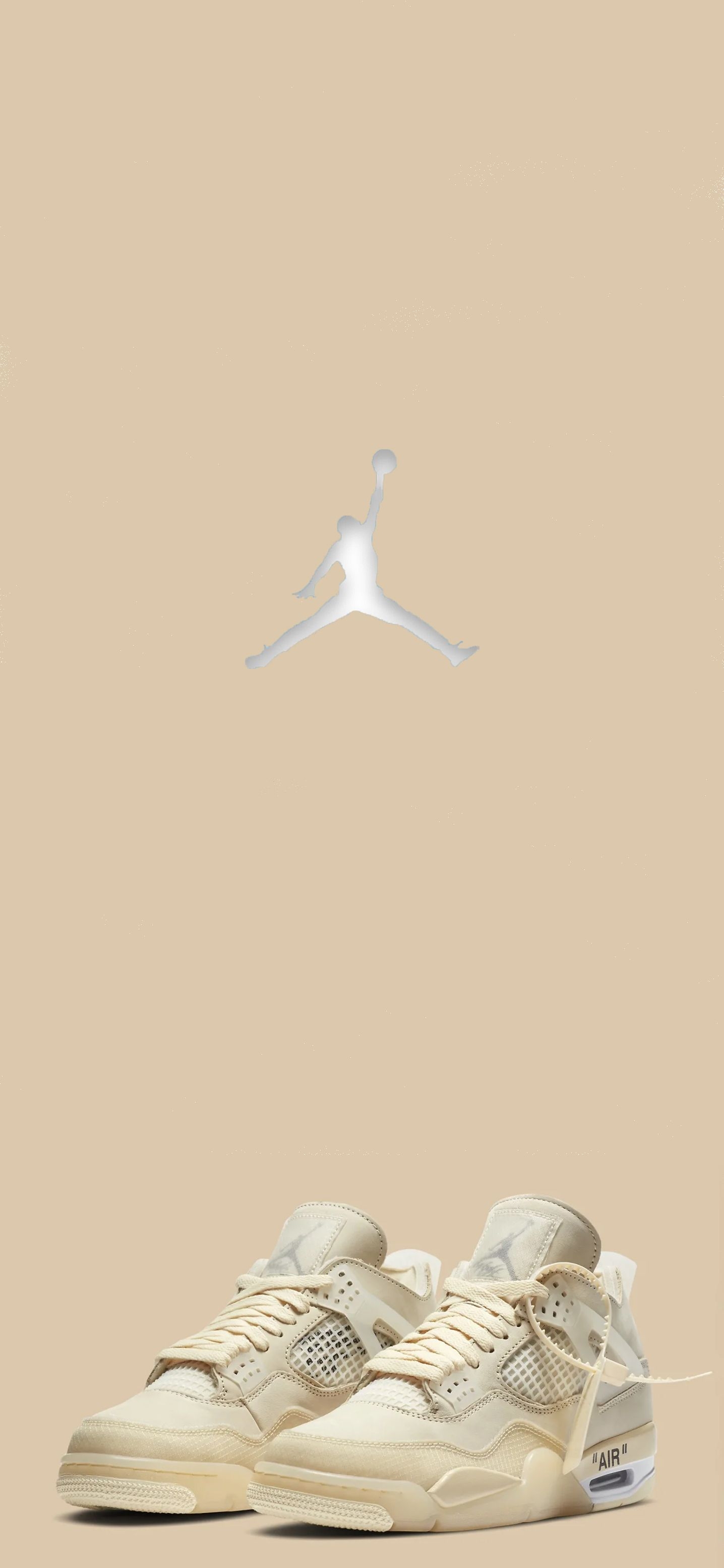 1440x3120 Air Jordan 4 (Off White). Sneakers Wallpaper, Jordan Shoes Wallpaper, Shoes Wallpaper, Phone