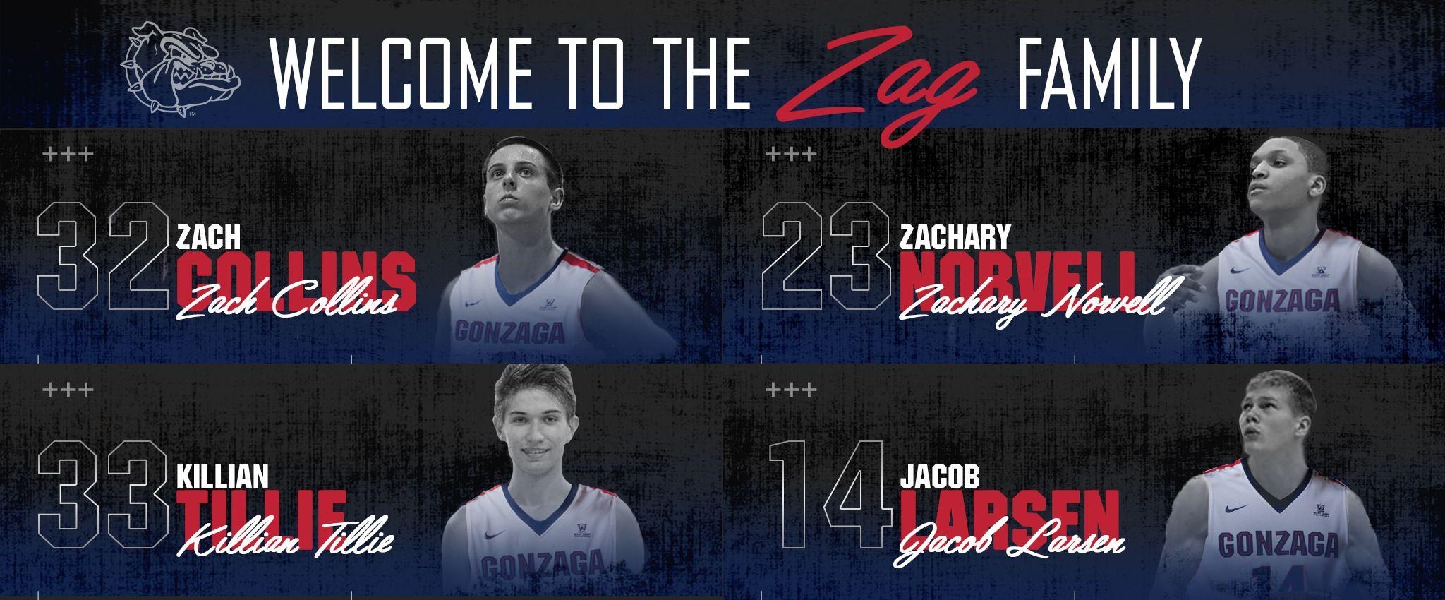 2050x850 GoZags.com MBB Inks Four to NLI in Early Signing Period, Dual Screen