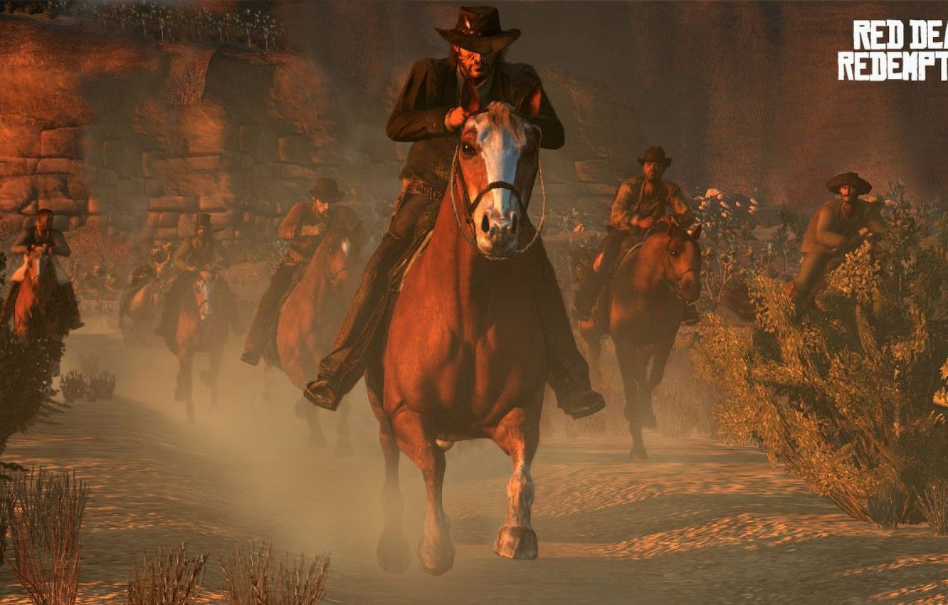 1340x850 Western Cowboys Wallpaper, Desktop