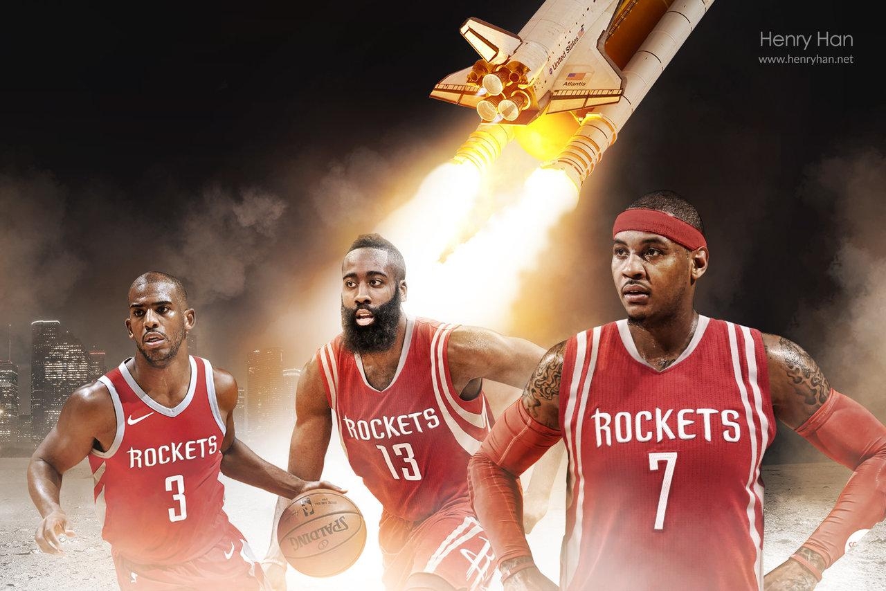 1280x860 Houston Rockets wallpaper with Melo, Desktop