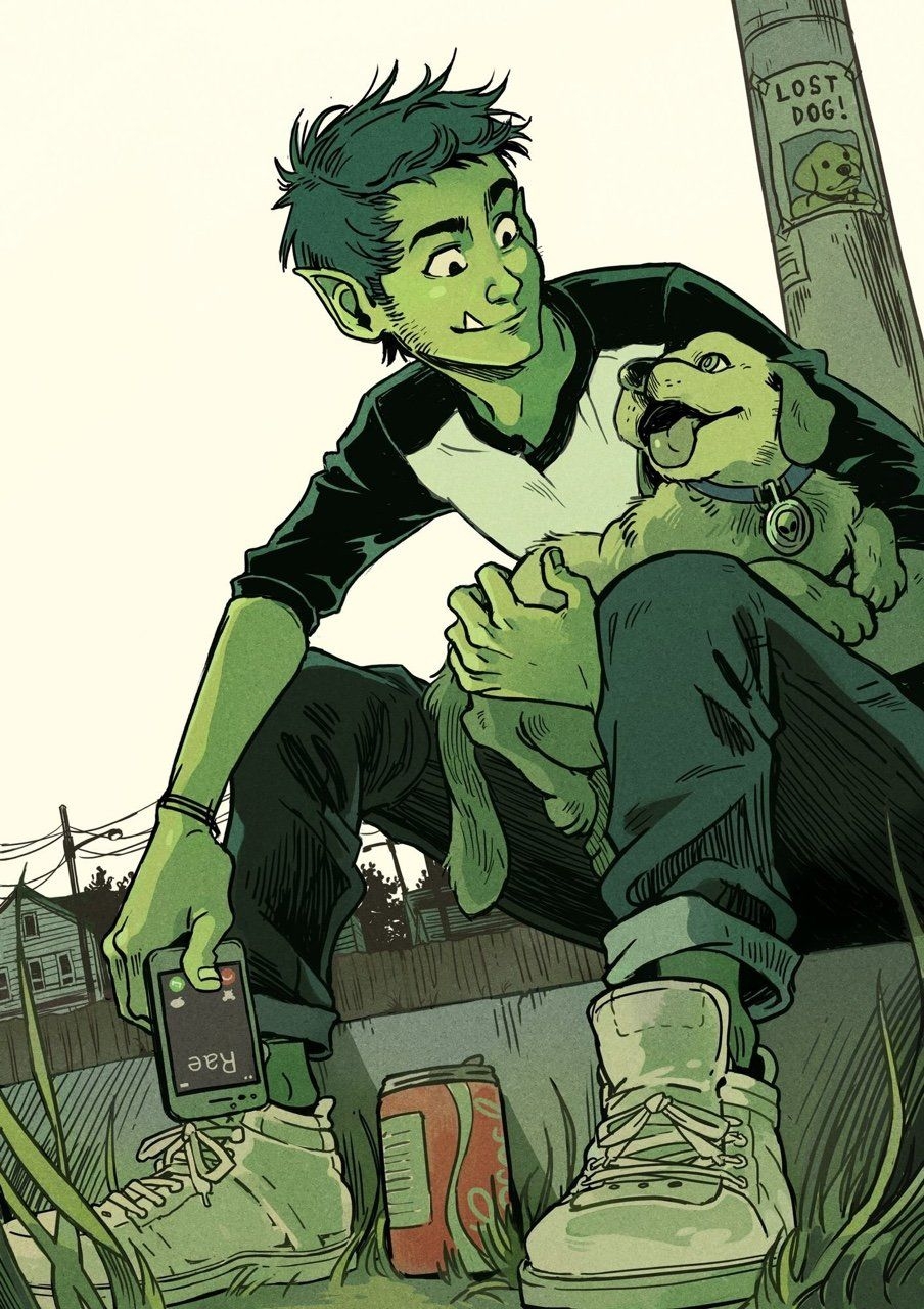 910x1280 Beast Boy Wallpaper, Phone