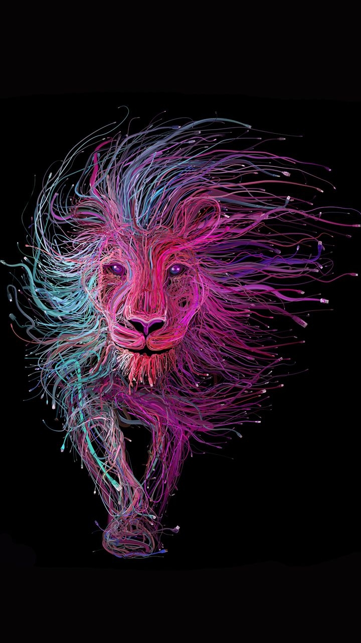 720x1280 Lion, Phone