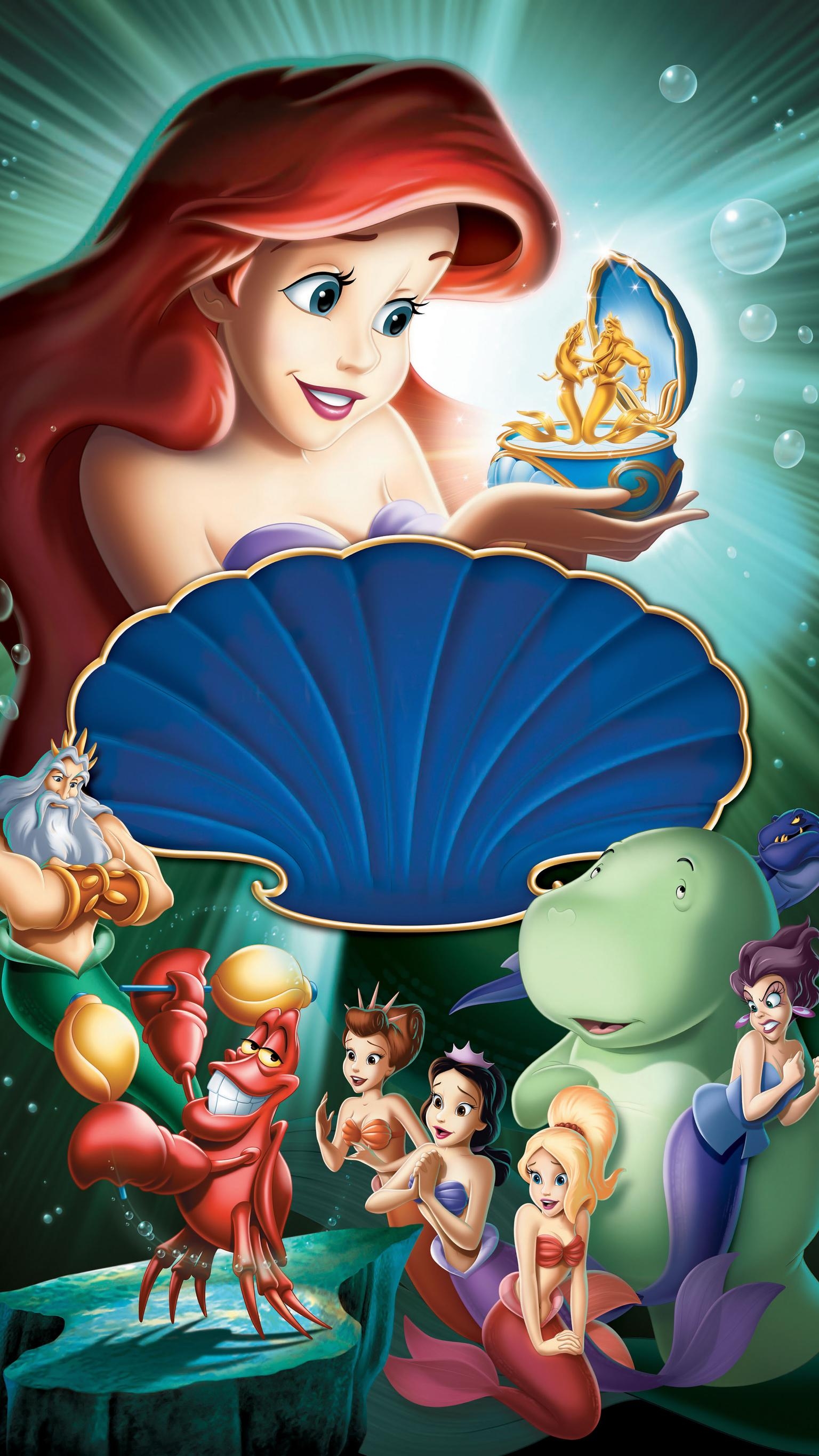 1540x2740 The Little Mermaid: Ariel's Beginning (2008) Phone Wallpaper, Phone