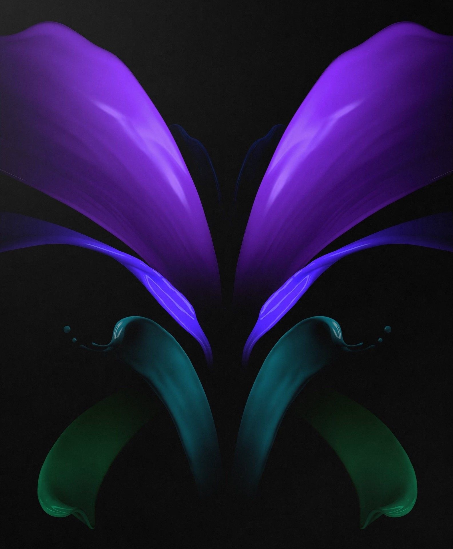 1590x1920 Here are the Samsung Galaxy Z Fold 2 wallpaper, Phone